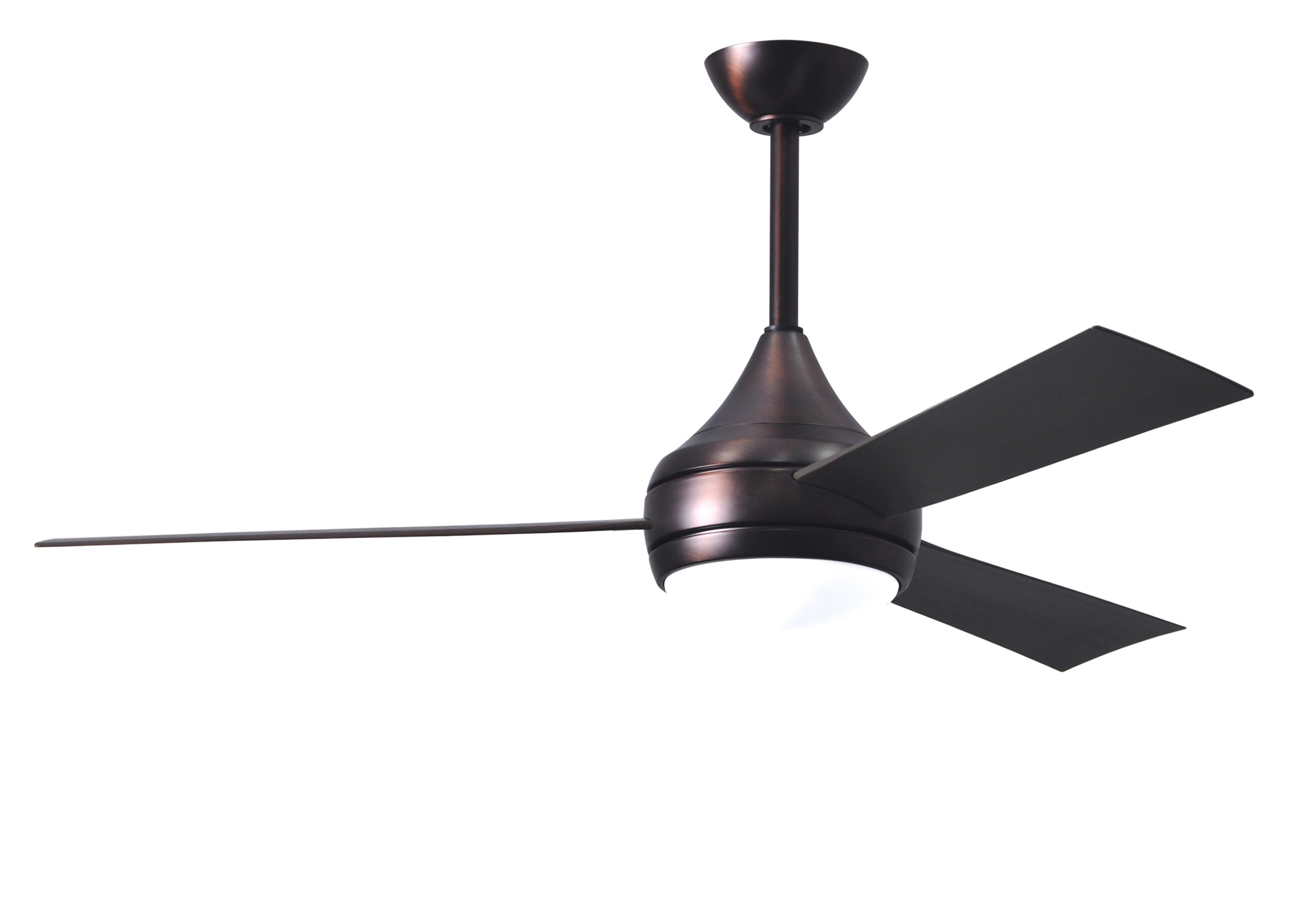 Donaire Ceiling Fan in Brushed Bronze with Brushed Bronze Blades