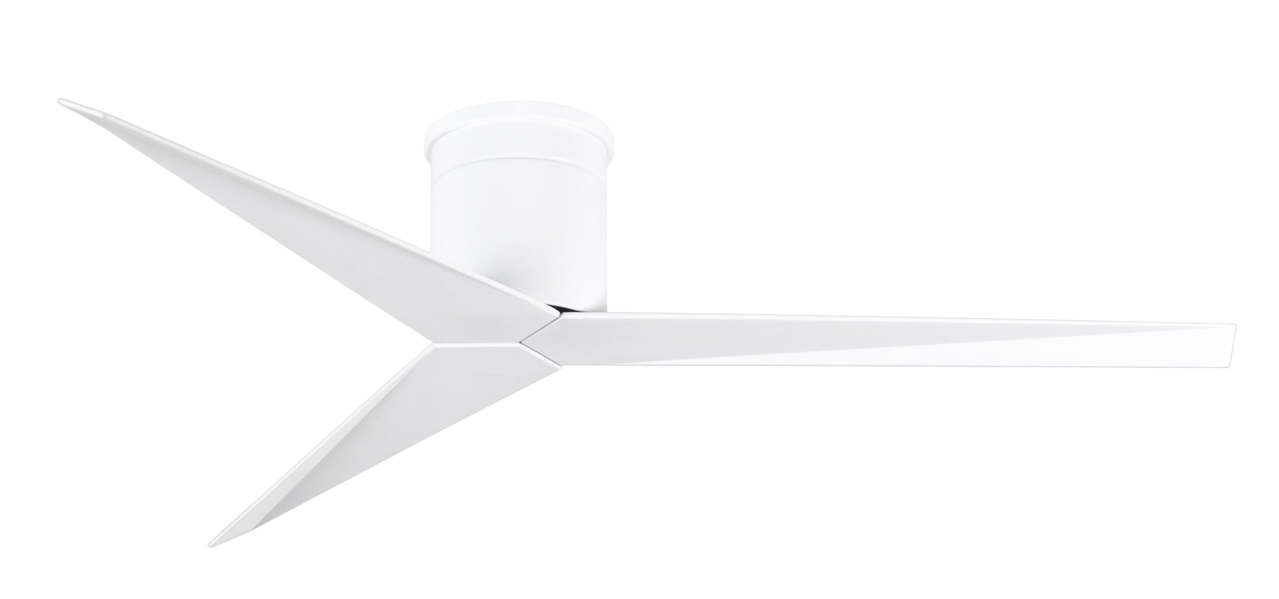 Eliza-H Ceiling Fan in Gloss White with Gloss White Blades