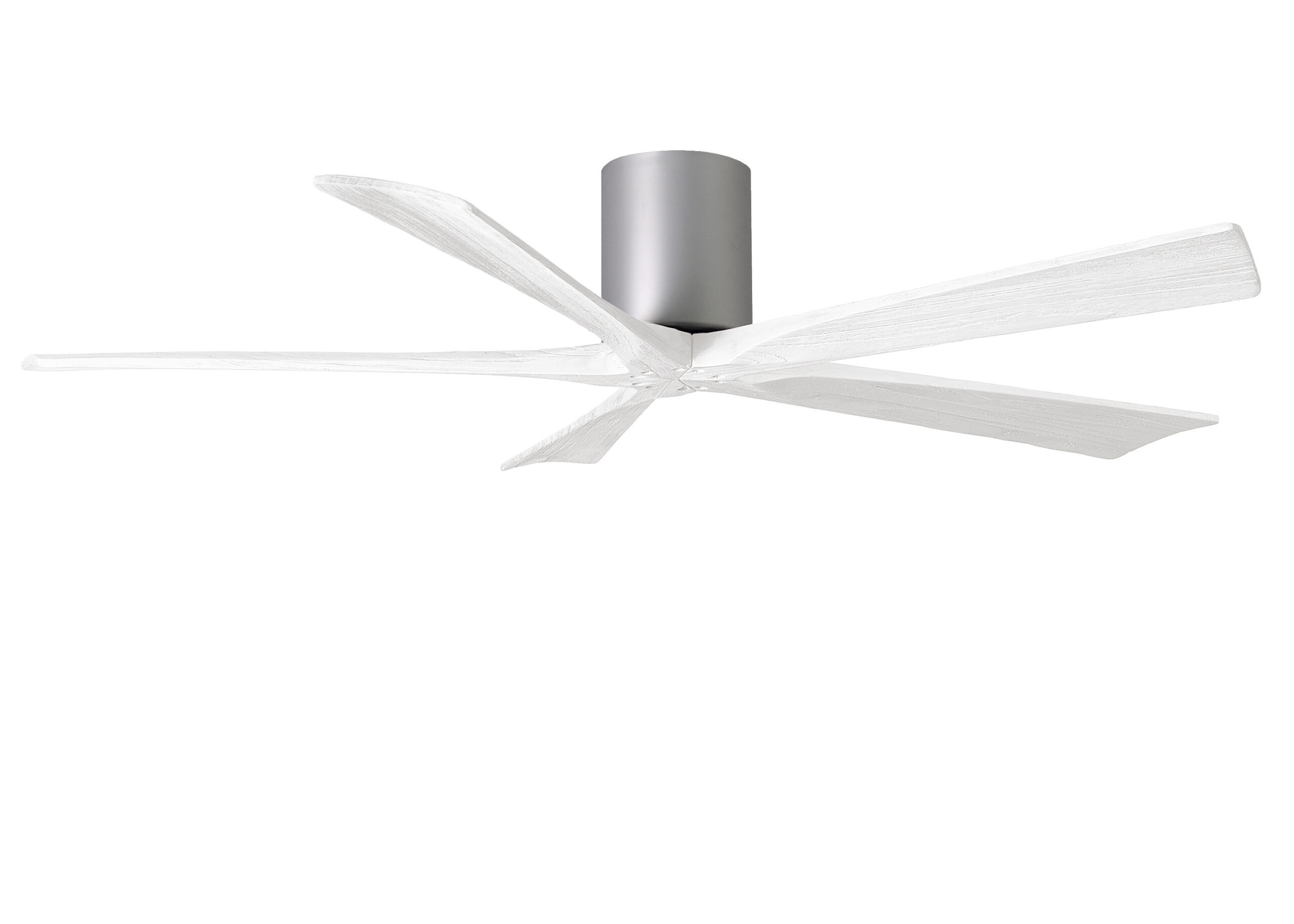 Irene-5H Ceiling Fan in Brushed Nickel Finish with 60