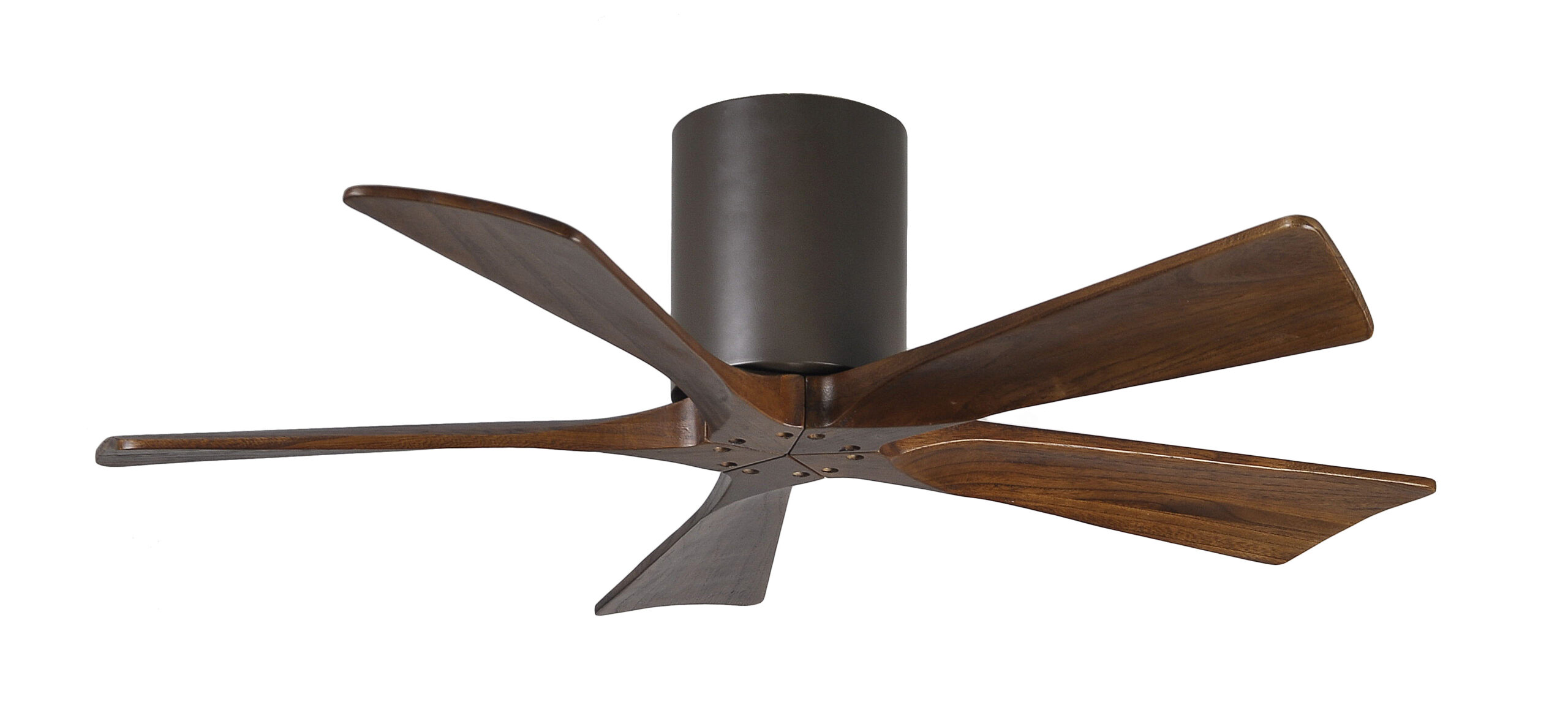 Irene-5H Ceiling Fan in Textured Bronze Finish with 42
