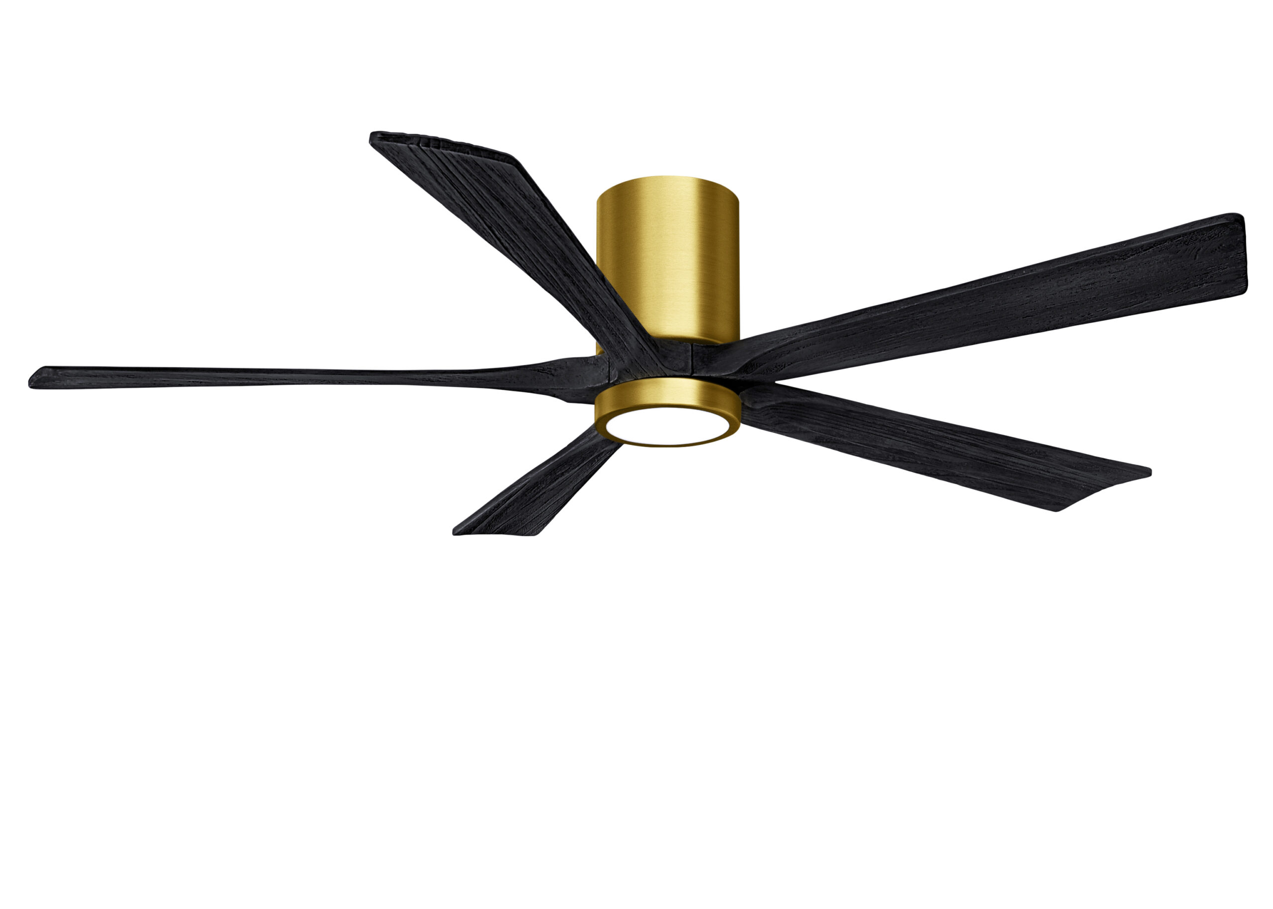 Irene-5HLK Ceiling Fan in Brushed Brass Finish with 60