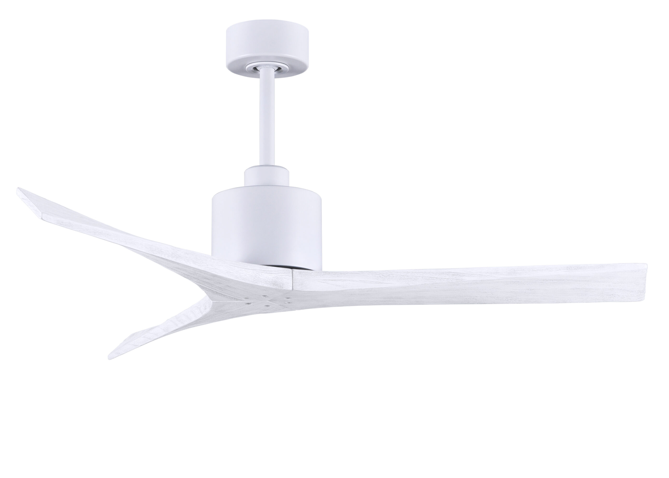Mollywood Ceiling Fan in Matte White with 52” Matte White Blades