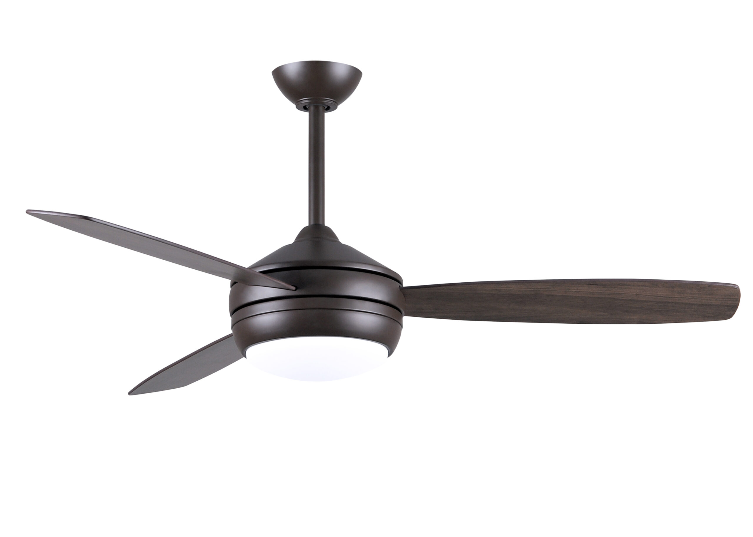 T-24 Ceiling Fan in Textured Bronze with 52” Gray Ash Blades
