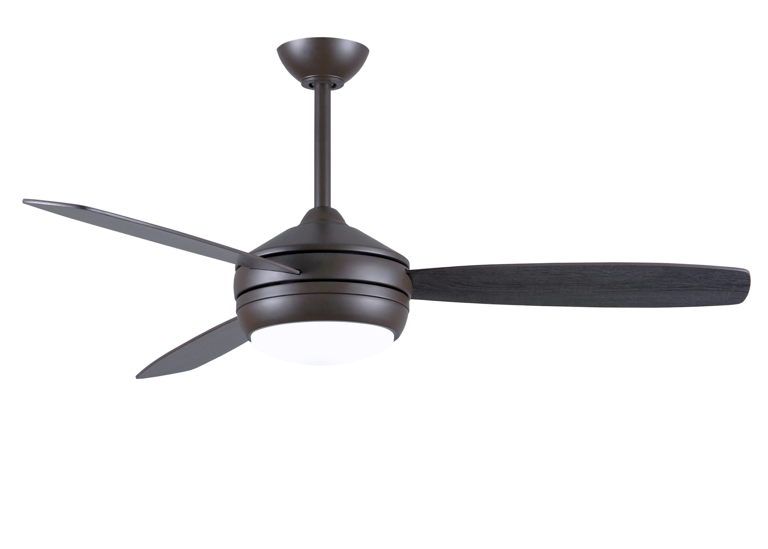 T-24 Ceiling Fan in Textured Bronze with 52” Old Oak Blades