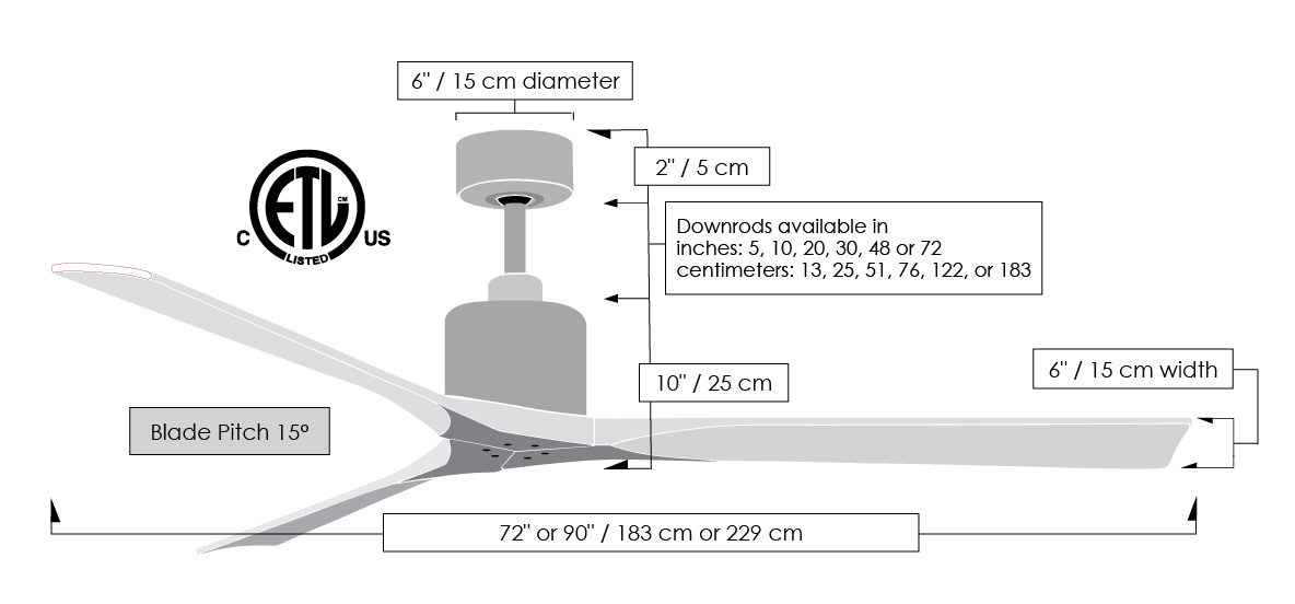 Nan XL Technical Diagram