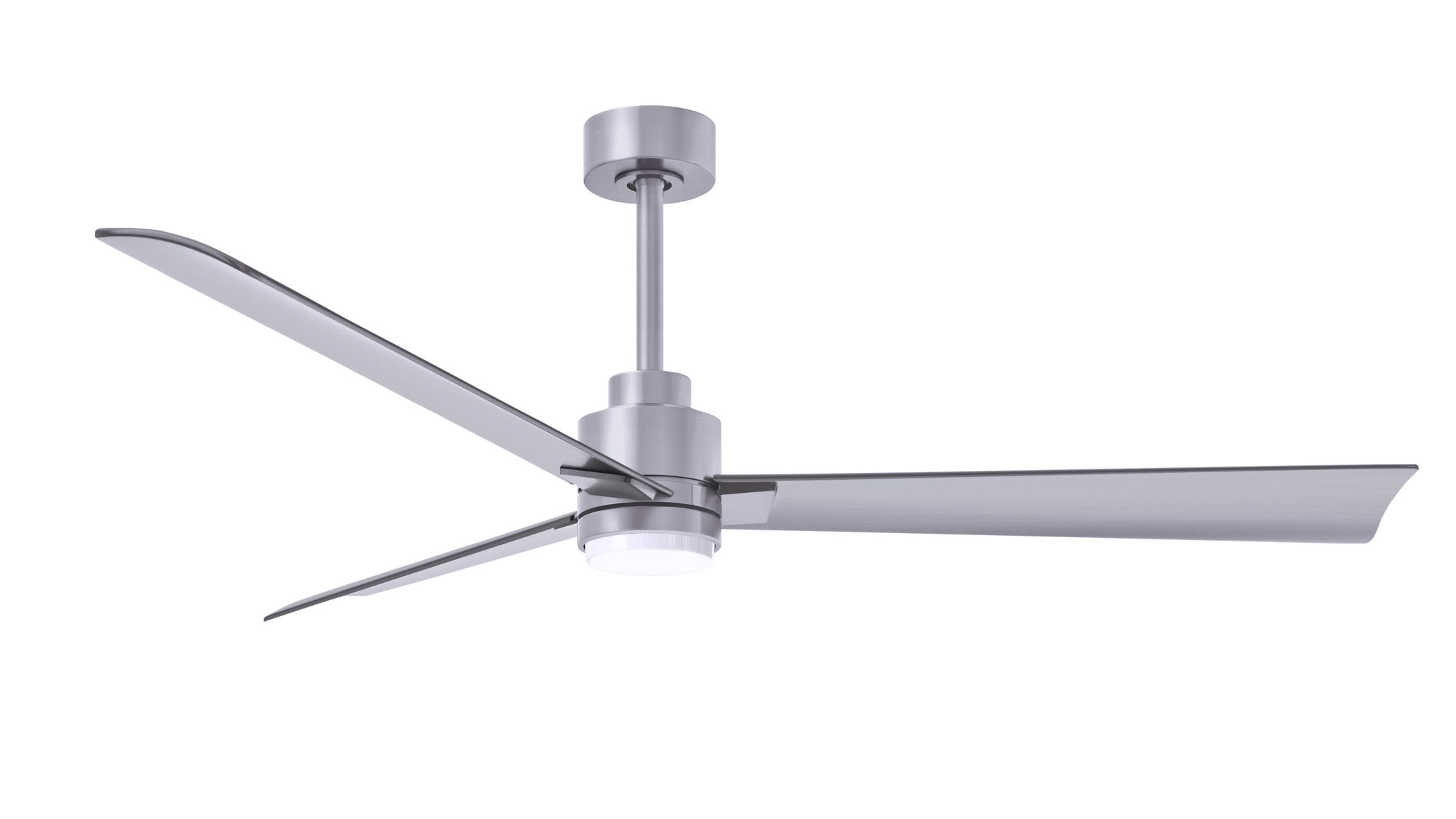 Alessandra-LK ceiling fan in brushed nickel finish with 56