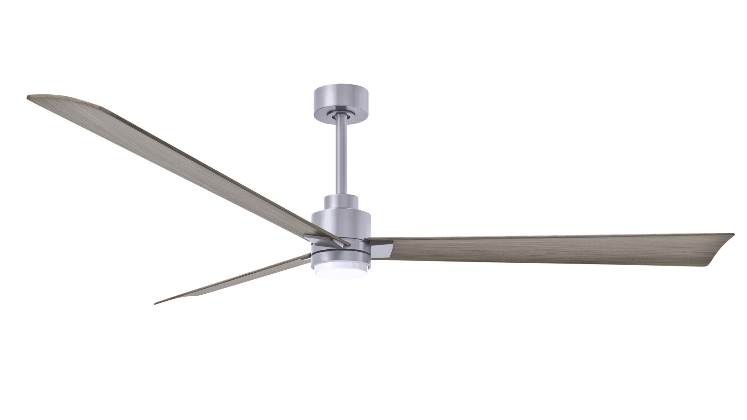 Alessandra-LK ceiling fan in brushed nickel finish with 72