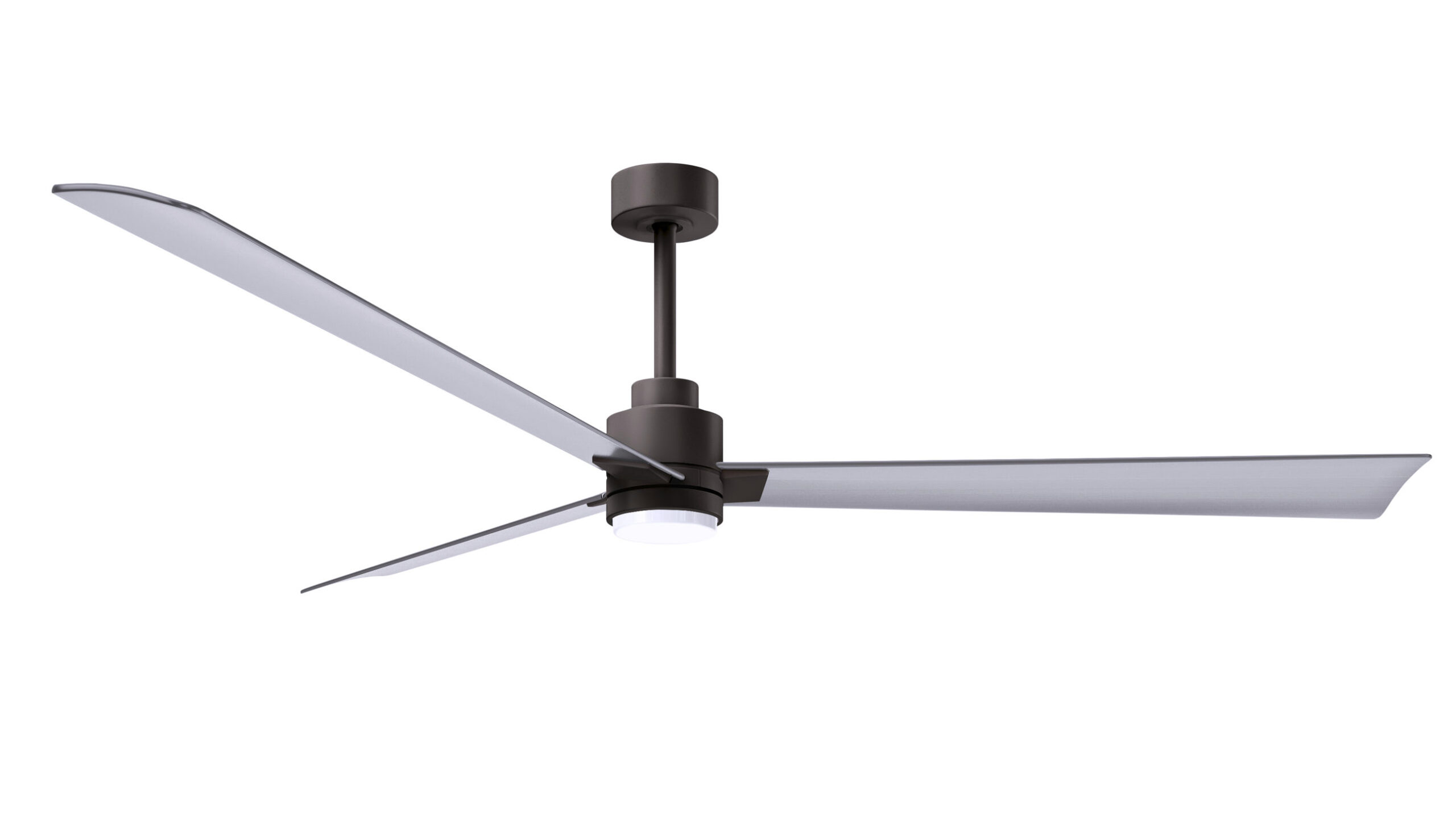 Alessandra-LK ceiling fan in textured bronze finish with 72