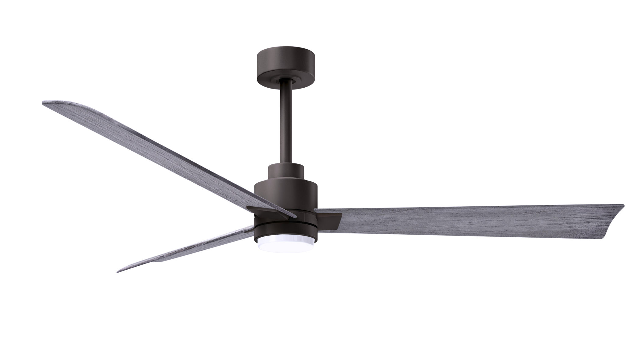 Alessandra-LK ceiling fan in textured bronze finish with 56