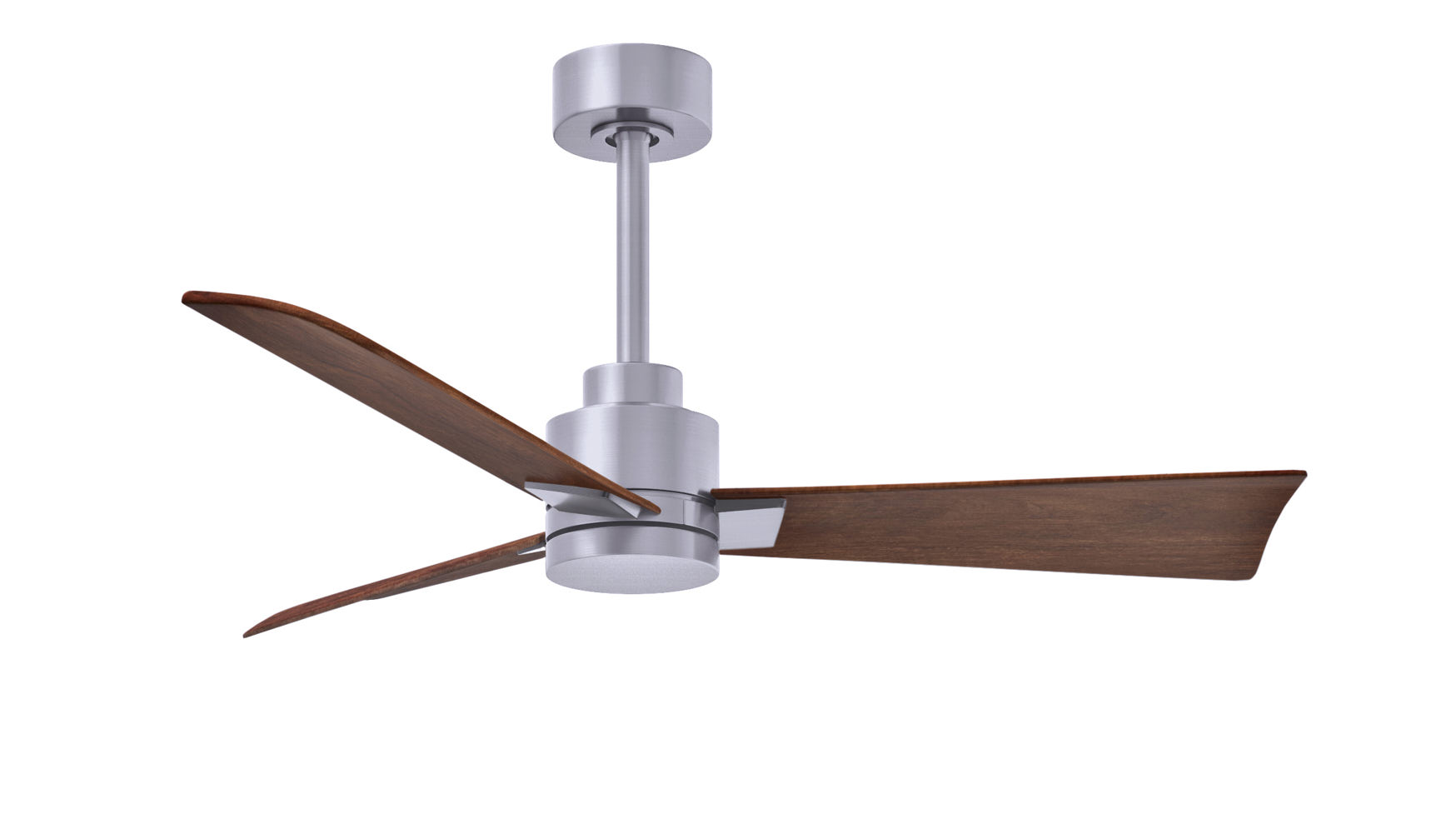 Alessandra ceiling fan in brushed nickel finish with 42