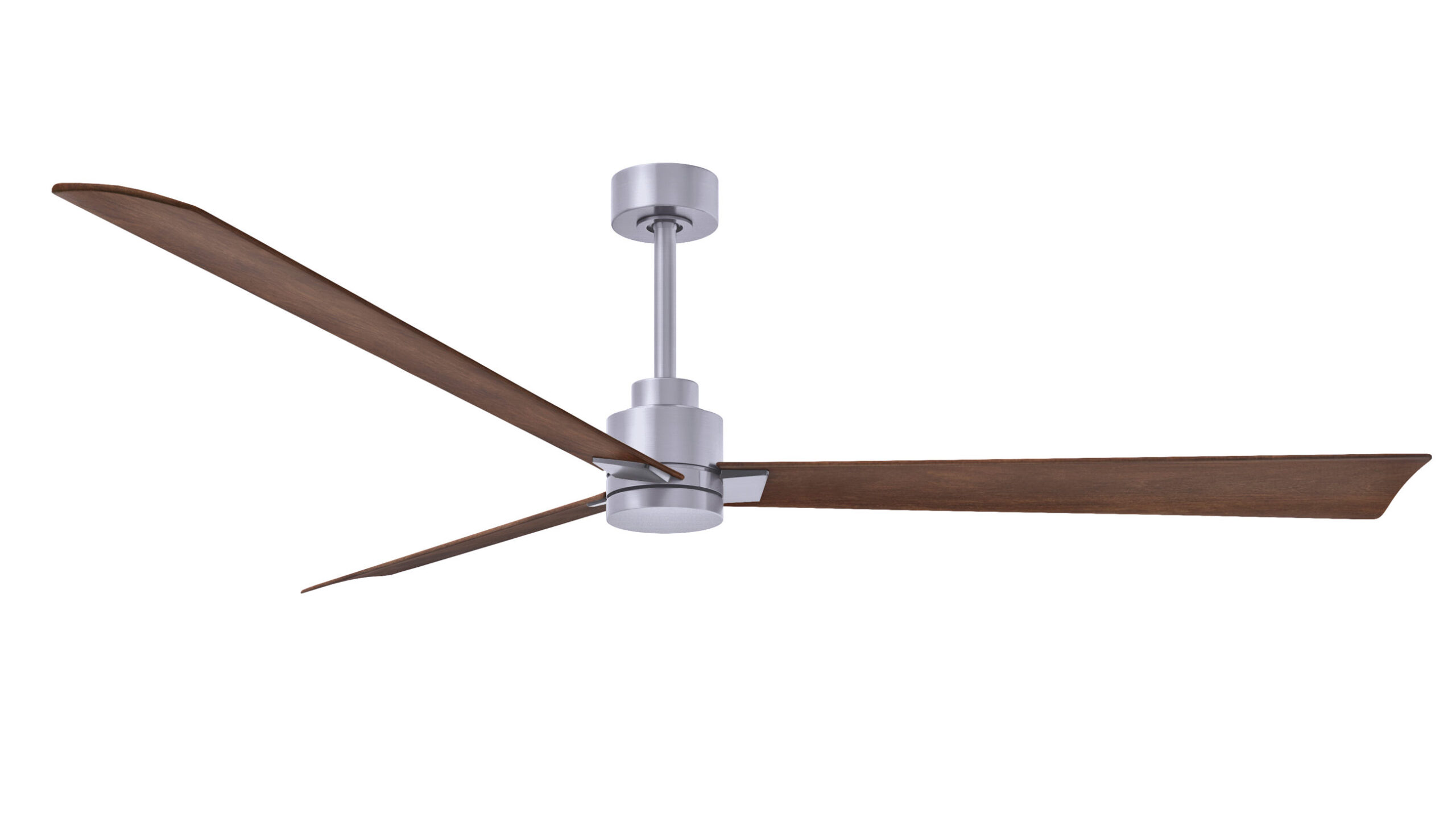 Alessandra ceiling fan in brushed nickel finish with 72