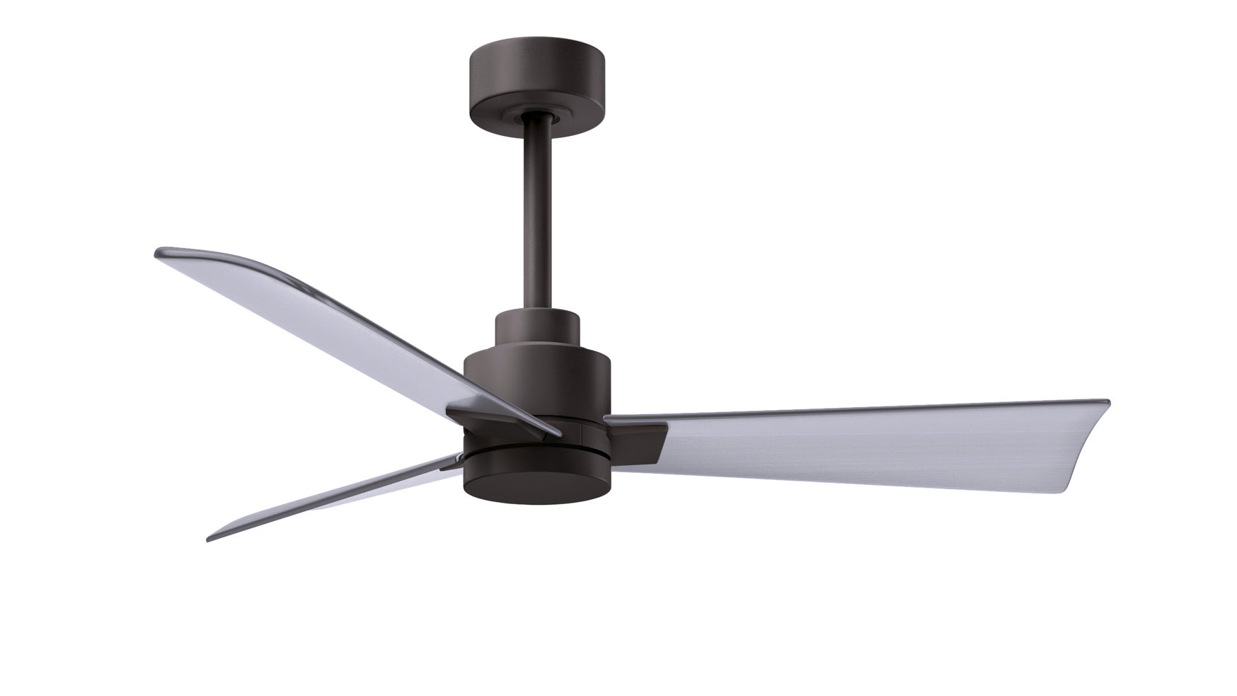 Alessandra ceiling fan in textured bronze finish with 42