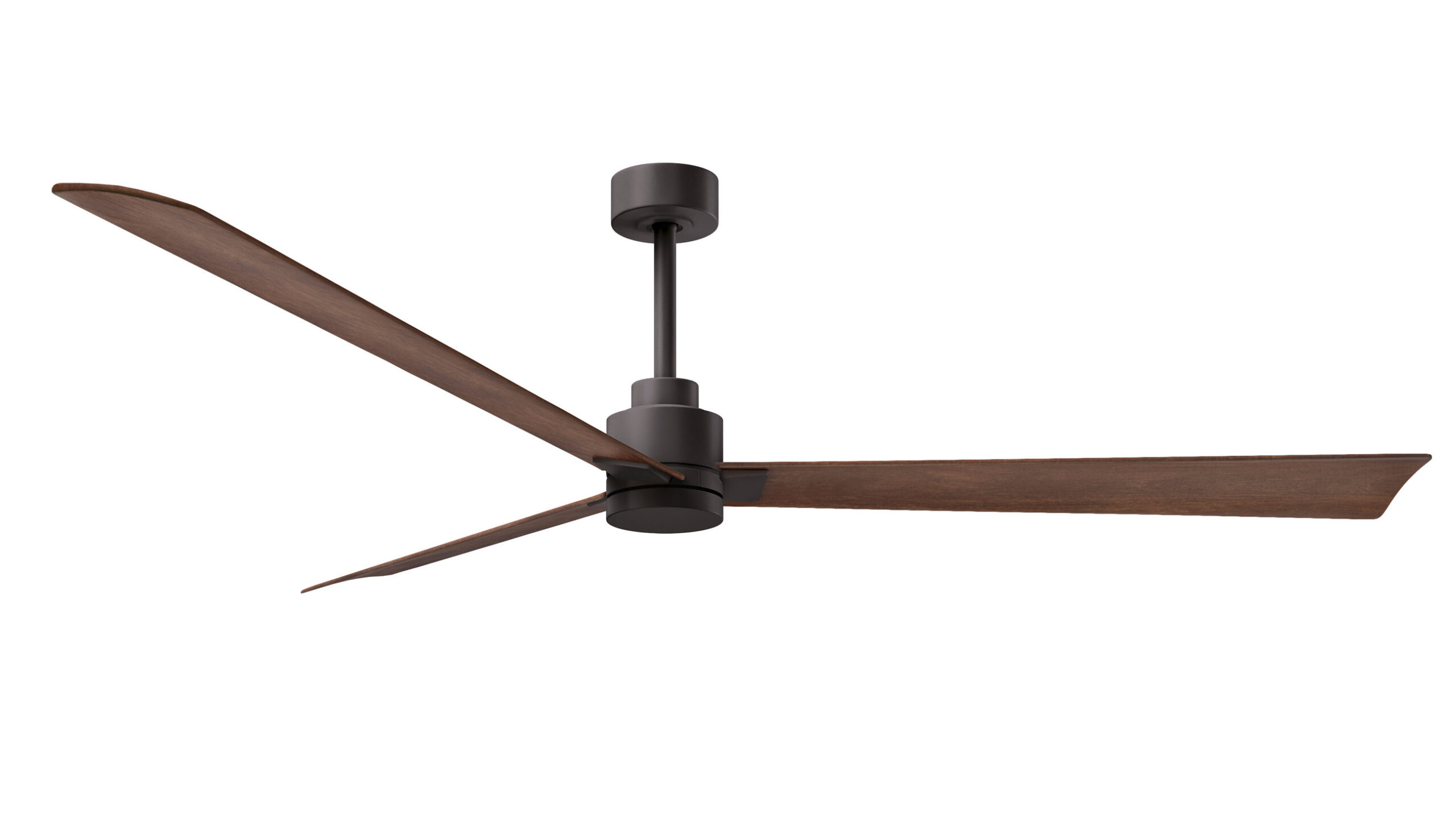 Alessandra ceiling fan in textured bronze finish with 72