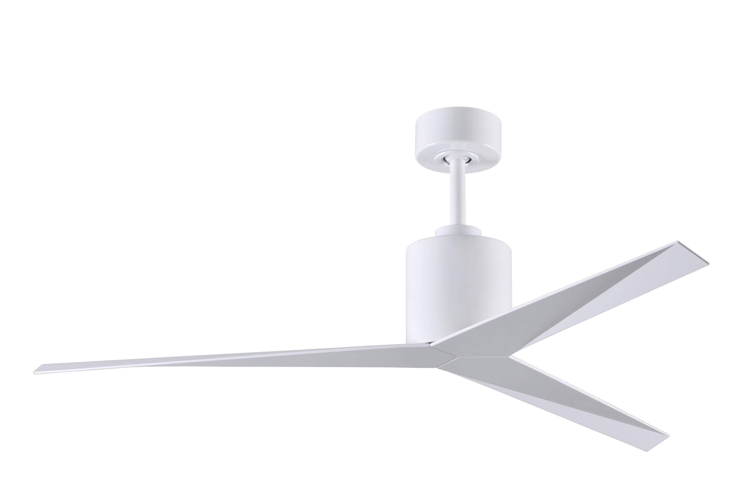 Eliza Ceiling Fan in Gloss White with Gloss White Blades
