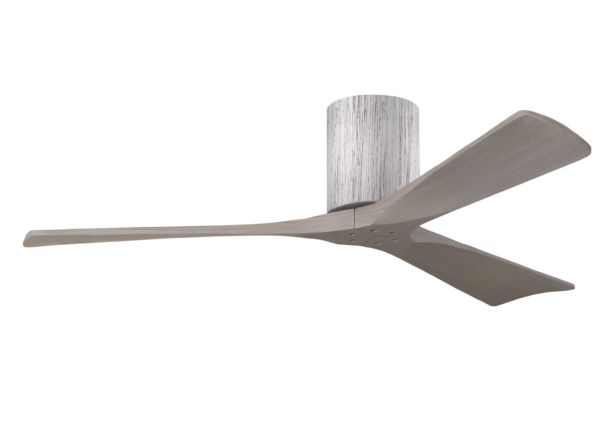 Irene-3H 6-speed ceiling fan in barn wood finish with 52