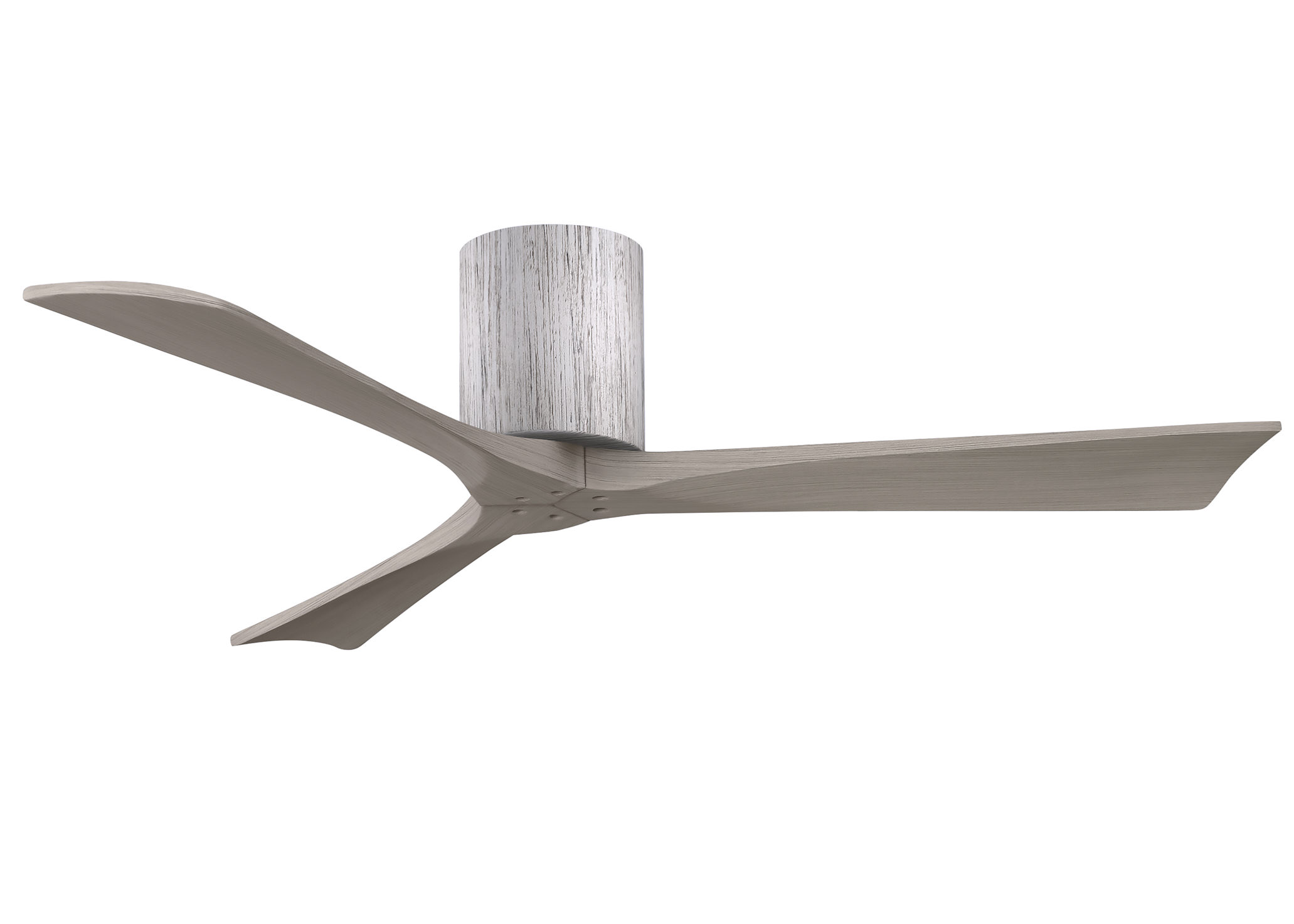 Irene-3H 6-speed ceiling fan in barn wood finish with 52
