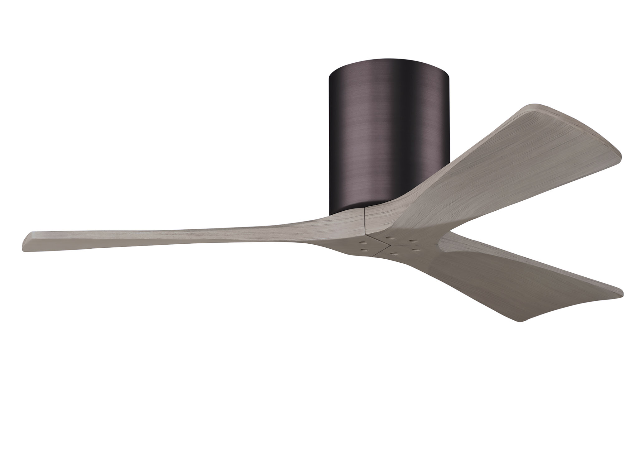 Irene-3H 6-speed ceiling fan in brushed bronze finish with 42