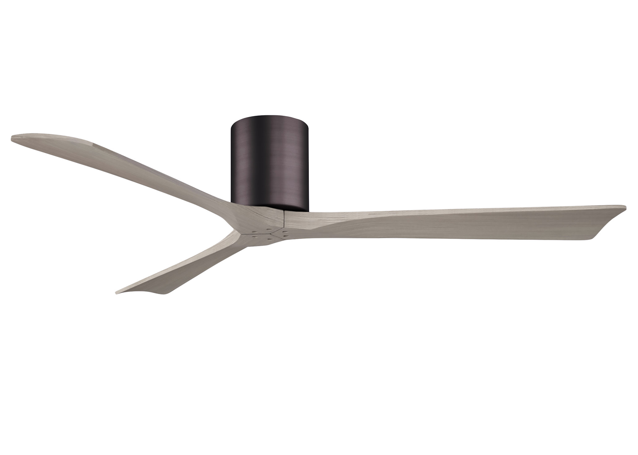 Irene-3H 6-speed ceiling fan in brushed bronze finish with 60