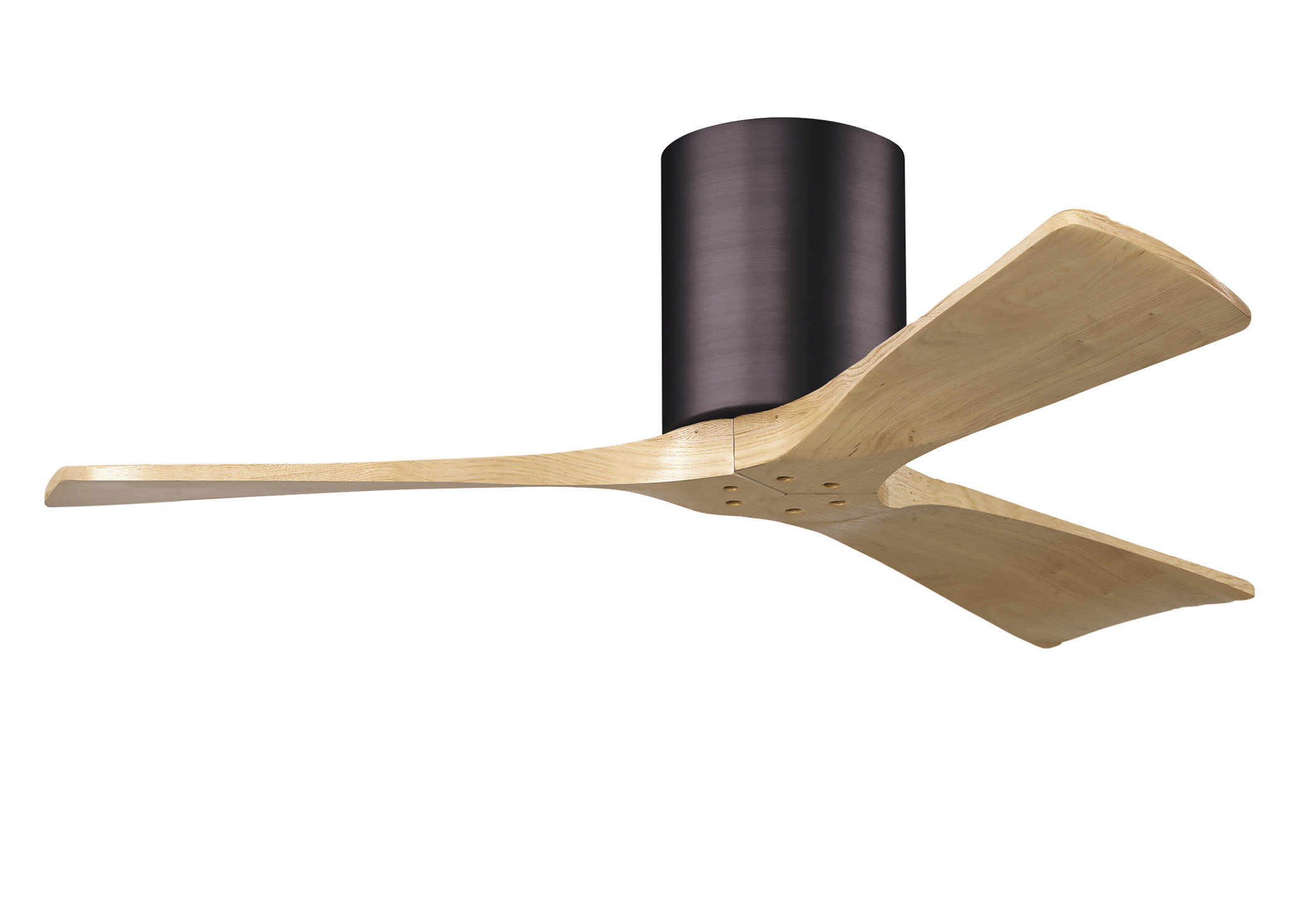 Irene-3H 6-speed ceiling fan in brushed bronze finish with 42