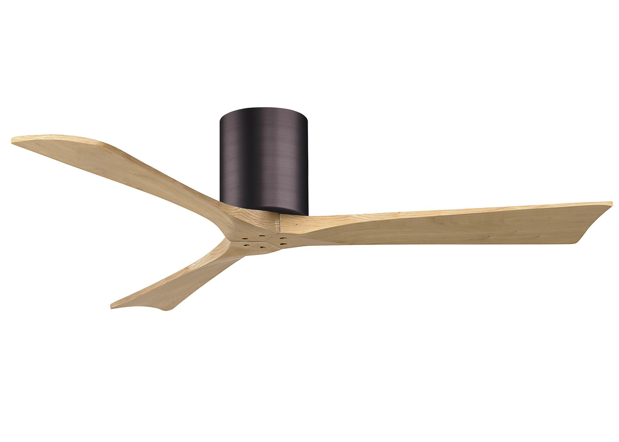 Irene-3H 6-speed ceiling fan in brushed bronze finish with 52