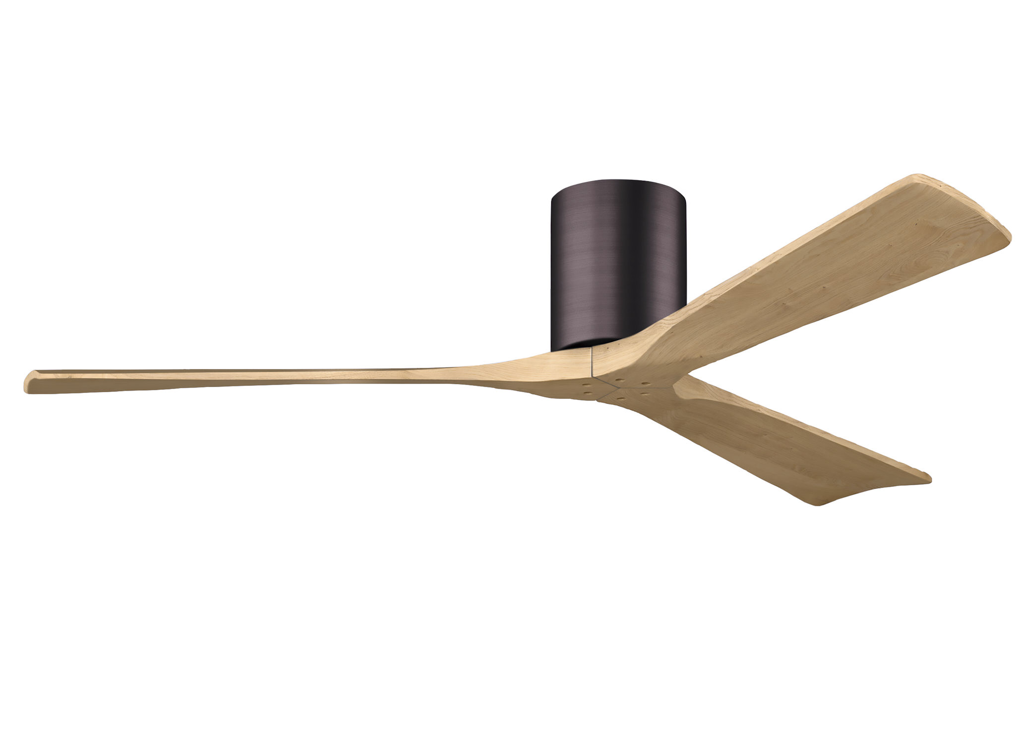 Irene-3H 6-speed ceiling fan in brushed bronze finish with 60