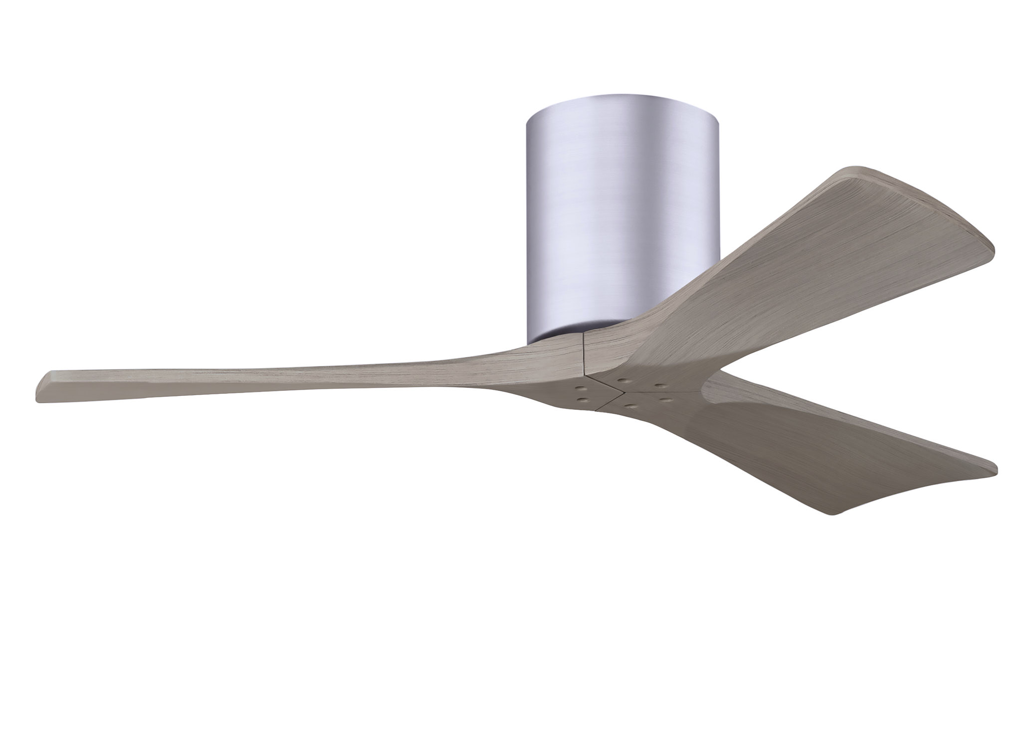 Irene-3H 6-speed ceiling fan in brushed nickel finish with 42