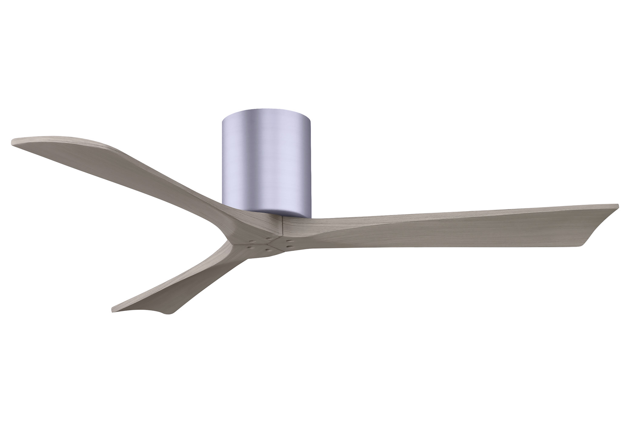 Irene-3H 6-speed ceiling fan in brushed nickel finish with 52