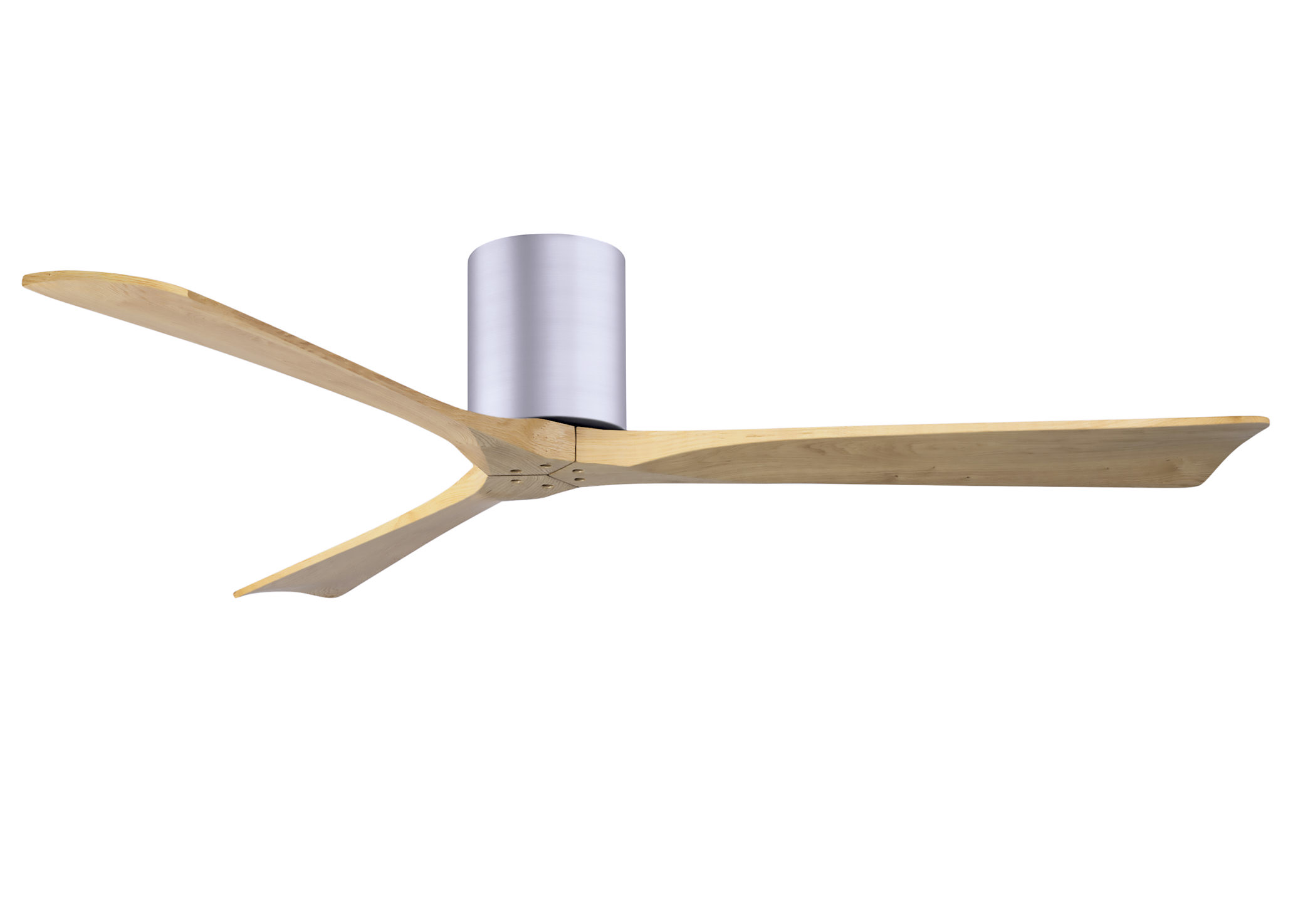 Irene-3H 6-speed ceiling fan in brushed nickel finish with 60