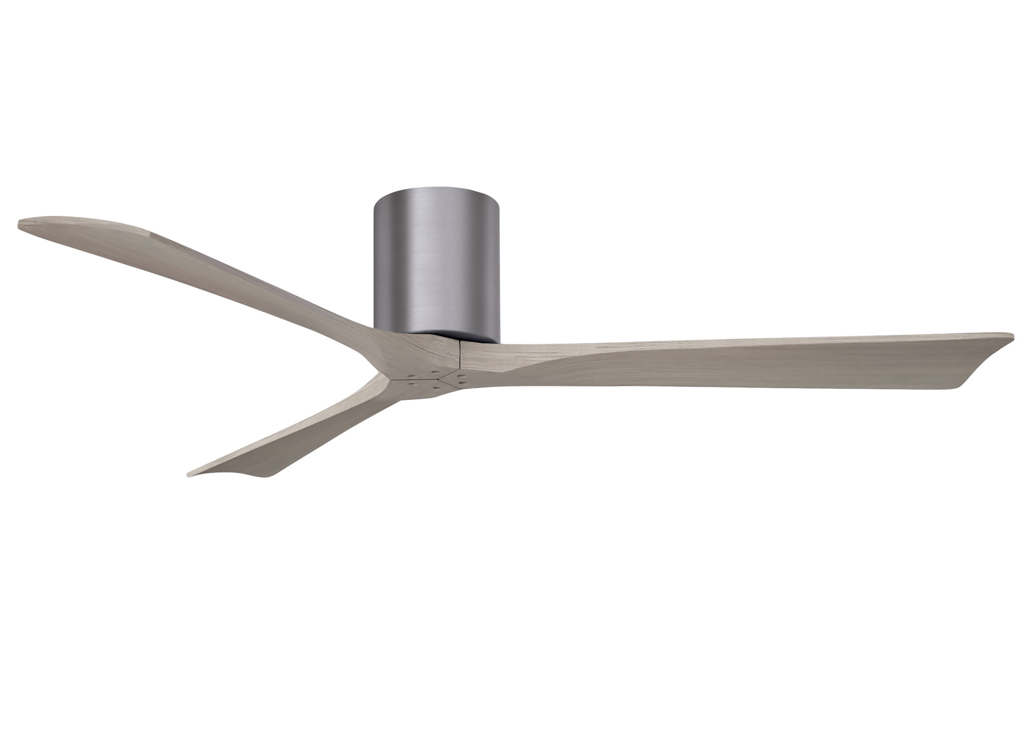 Irene-3H 6-speed ceiling fan in brushed pewter finish with 60