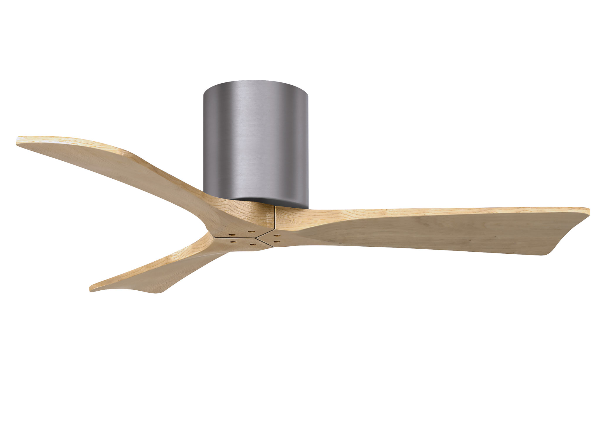 Irene-3H 6-speed ceiling fan in brushed pewter finish with 42