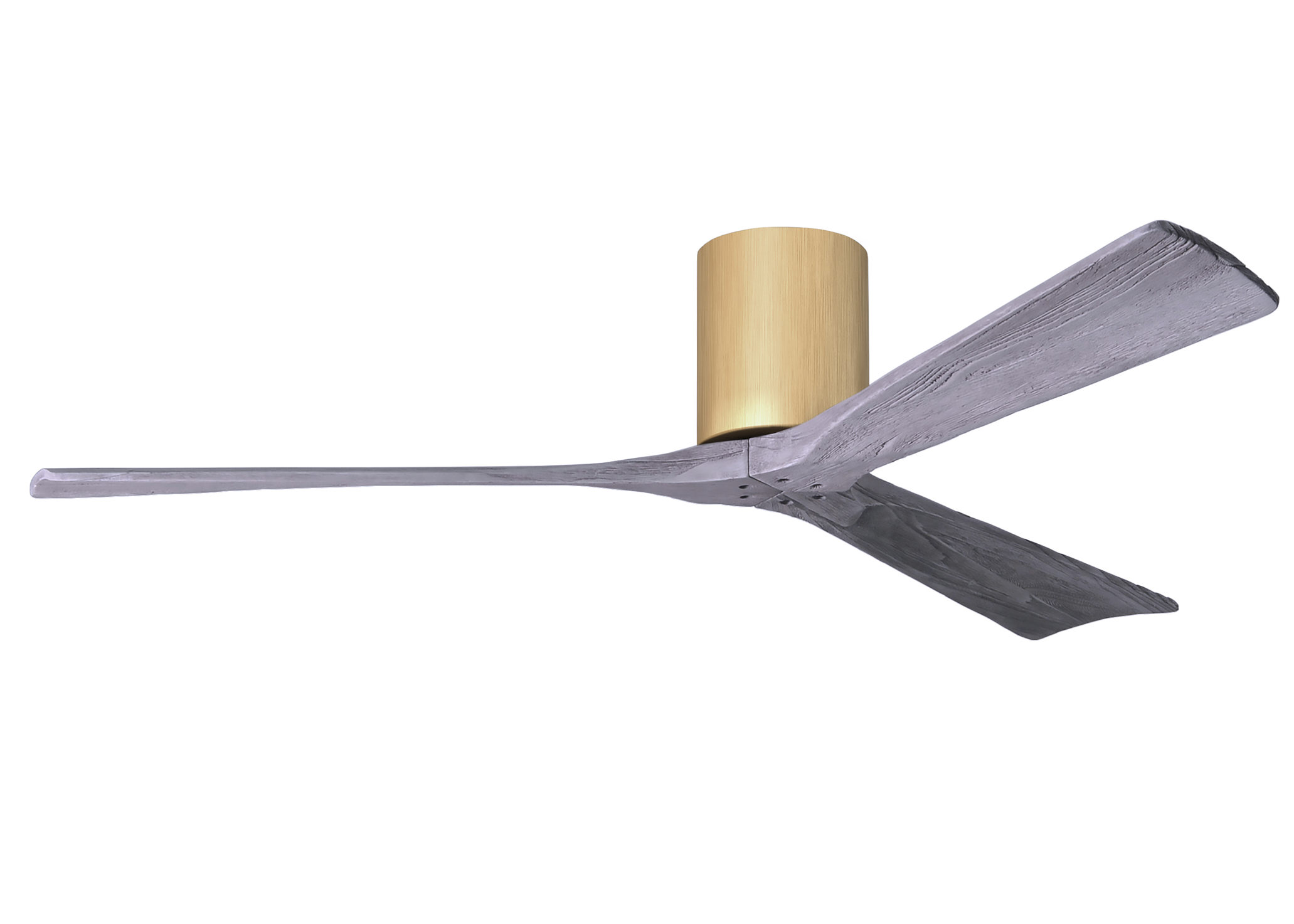Irene-3H 6-speed ceiling fan in light maple finish with 60