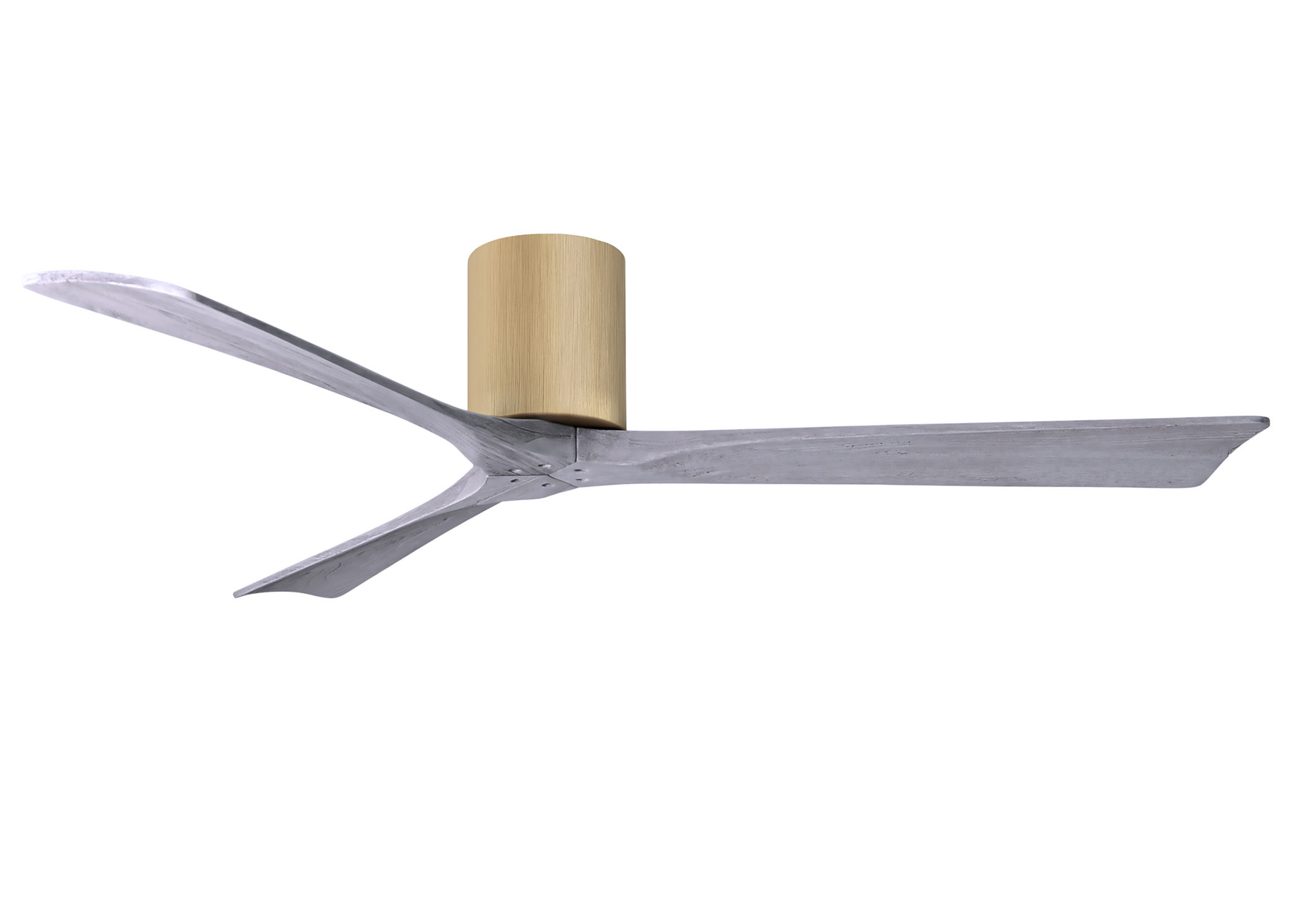 Irene-3H 6-speed ceiling fan in light maple finish with 60