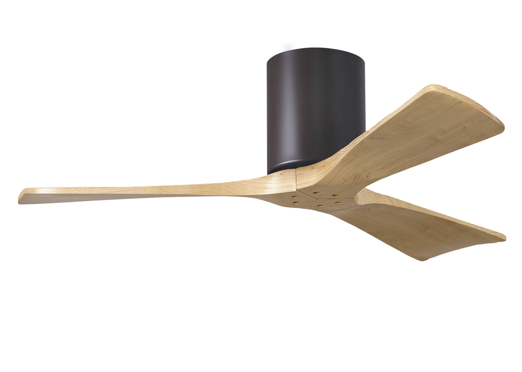 Irene-3H 6-speed ceiling fan in textured bronze finish with 42