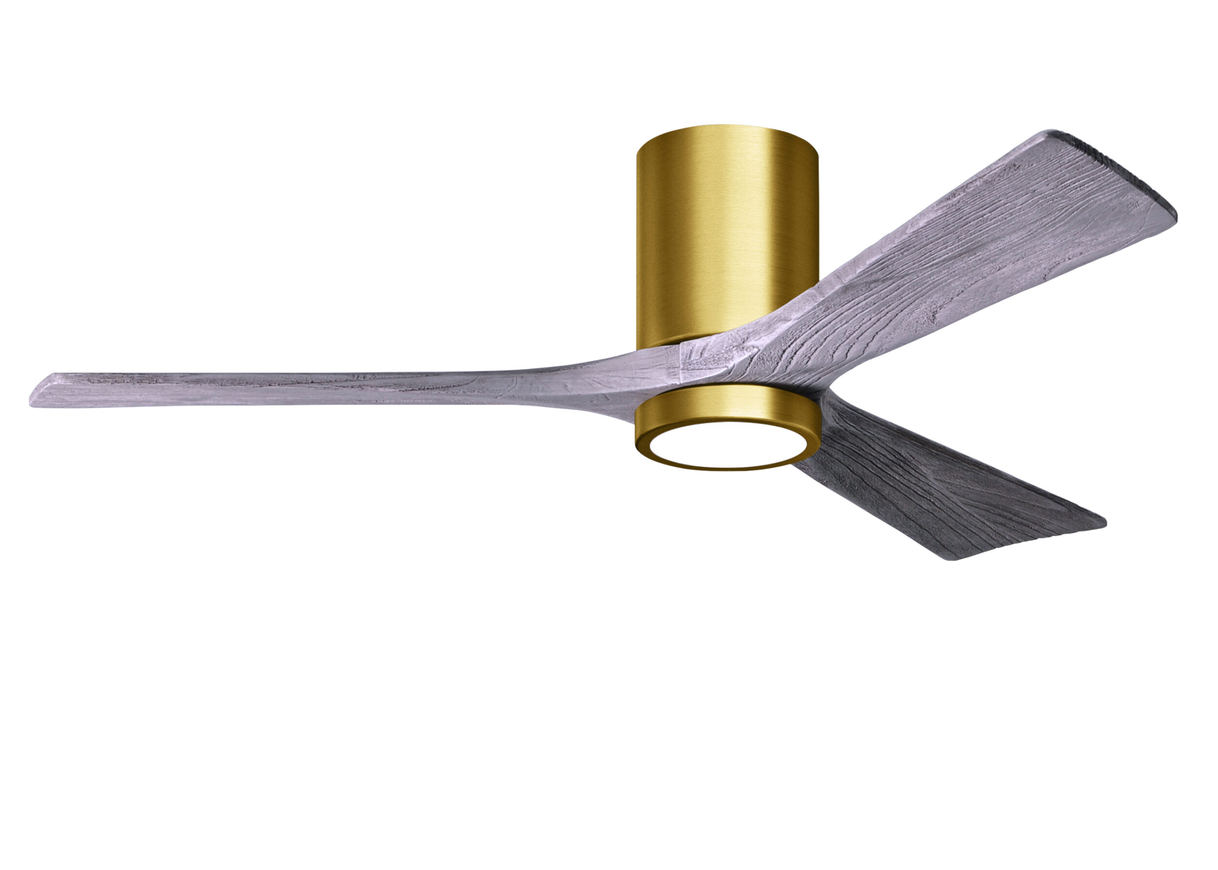 Irene-3HLK Ceiling Fan in Brushed Brass Finish with 52