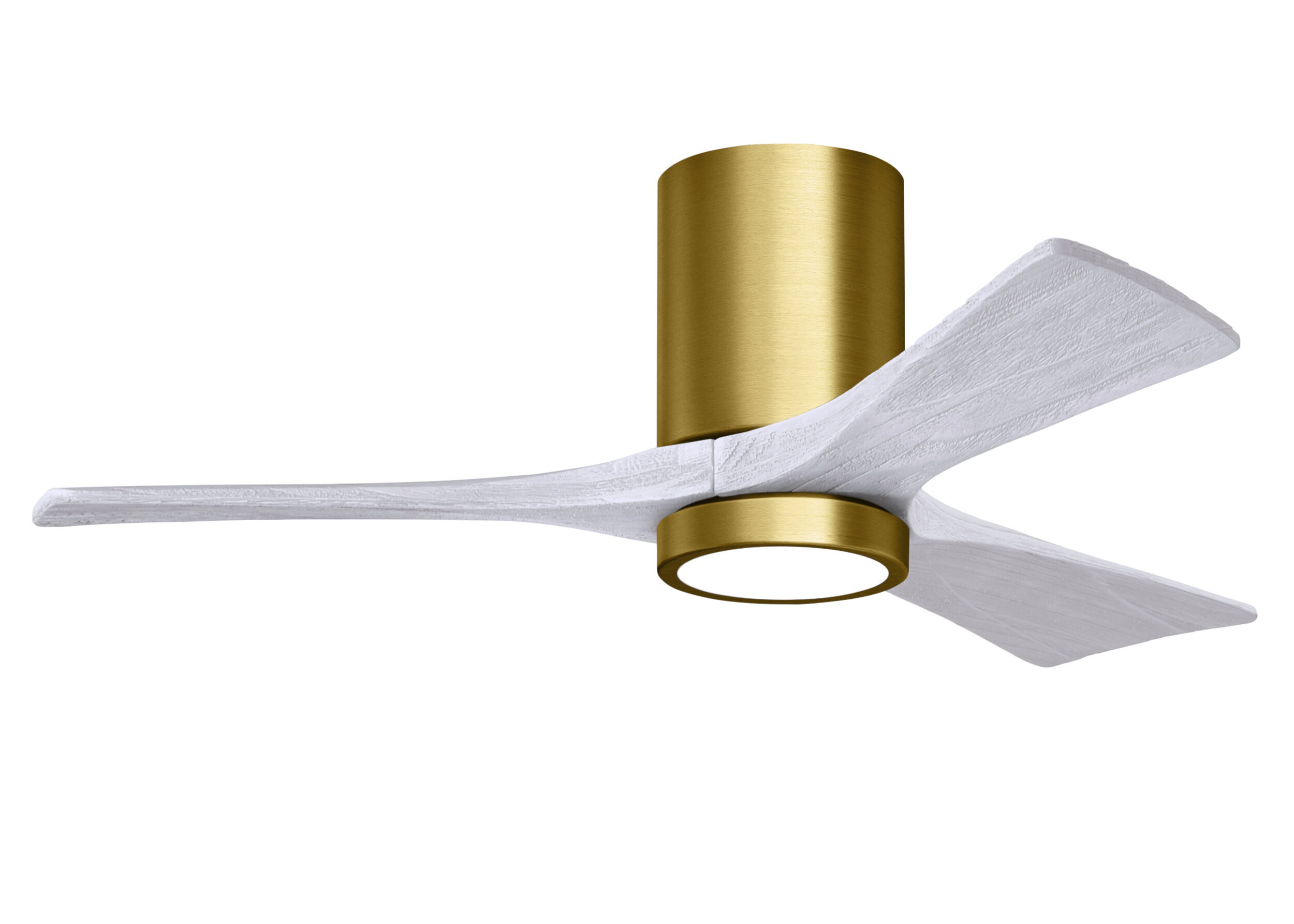 Irene-3HLK Ceiling Fan in Brushed Brass Finish with 42