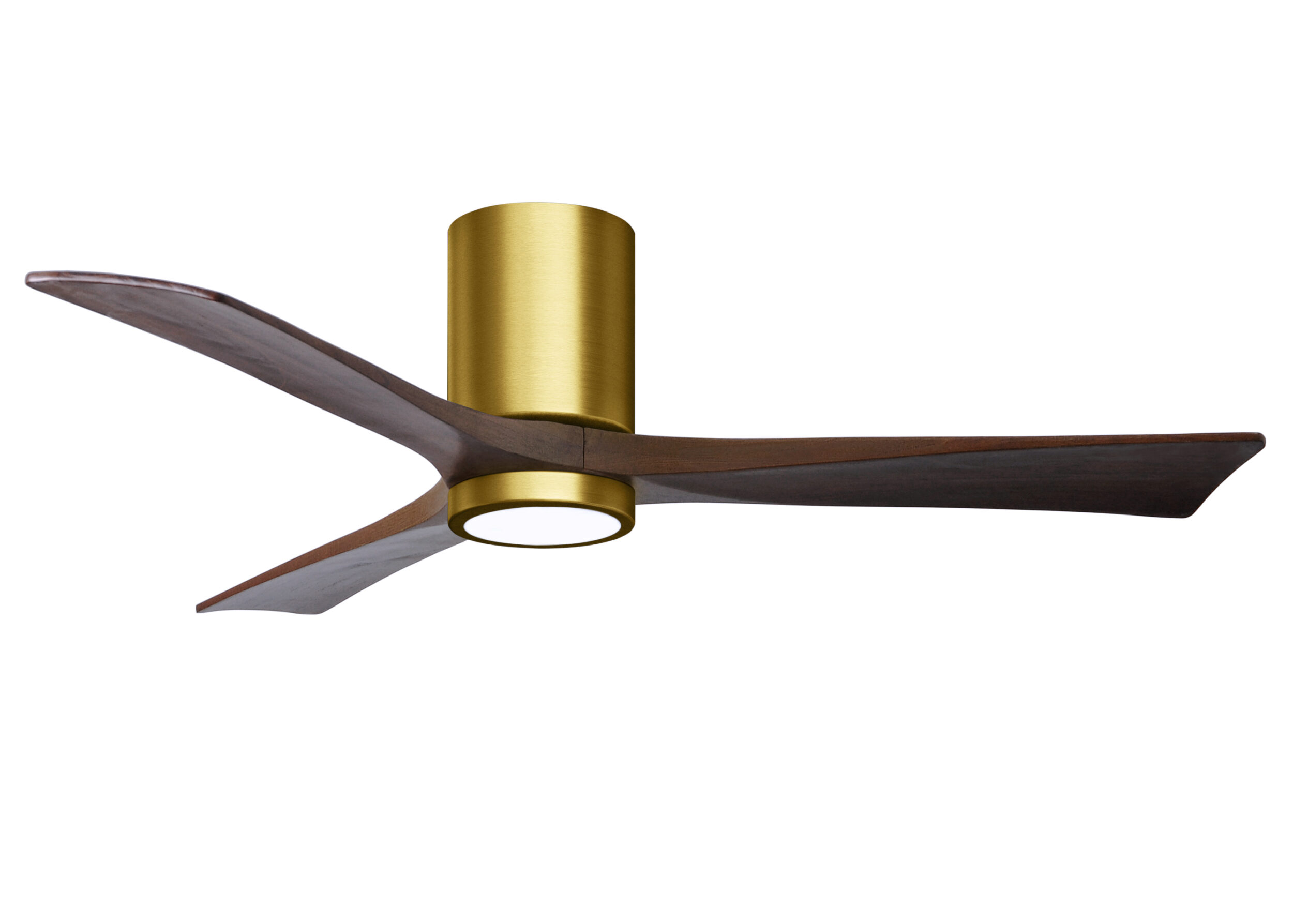 Irene-3HLK Ceiling Fan in Brushed Brass Finish with 52