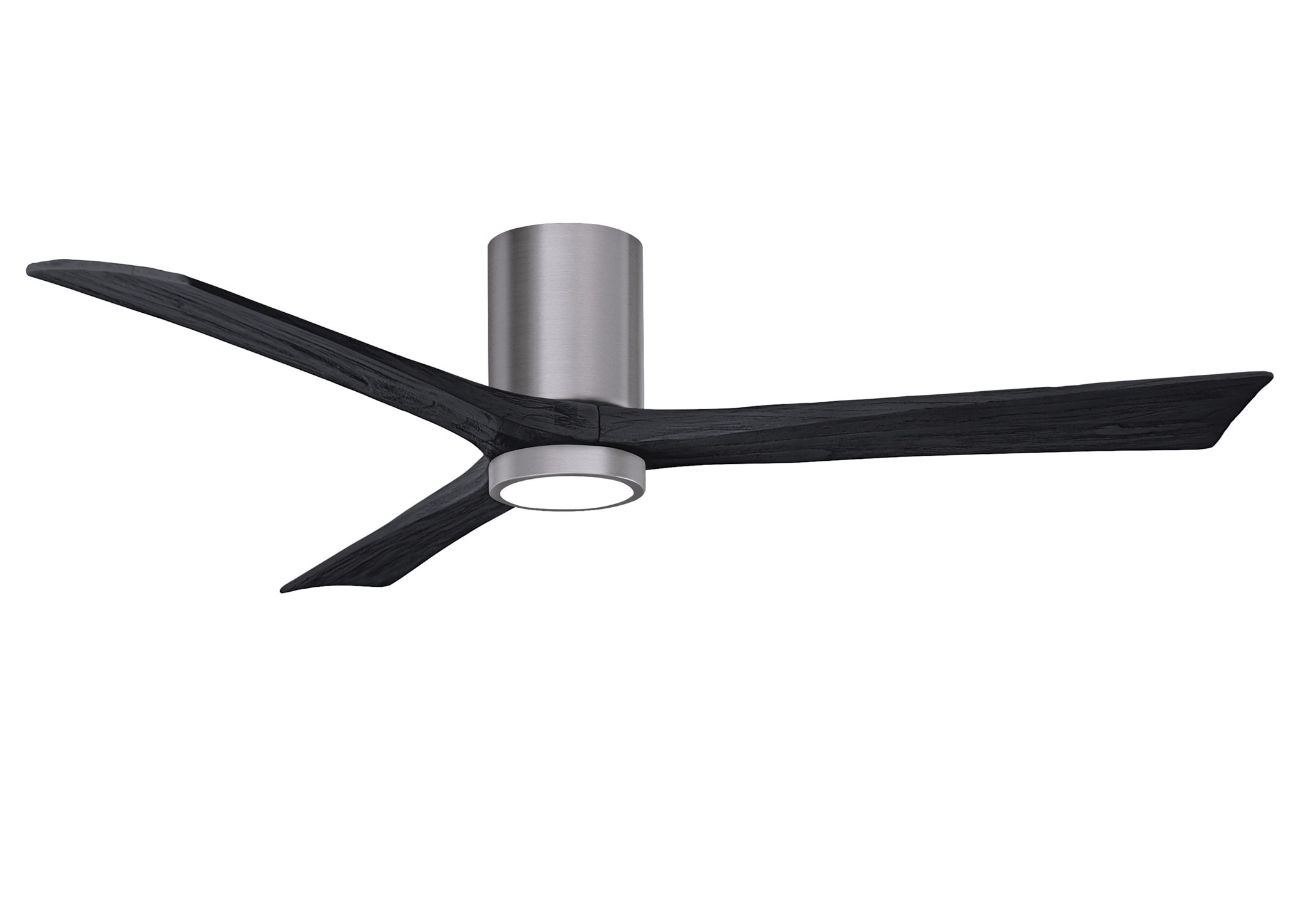 Irene-3HLK 6-speed ceiling fan in brushed pewter finish with 60