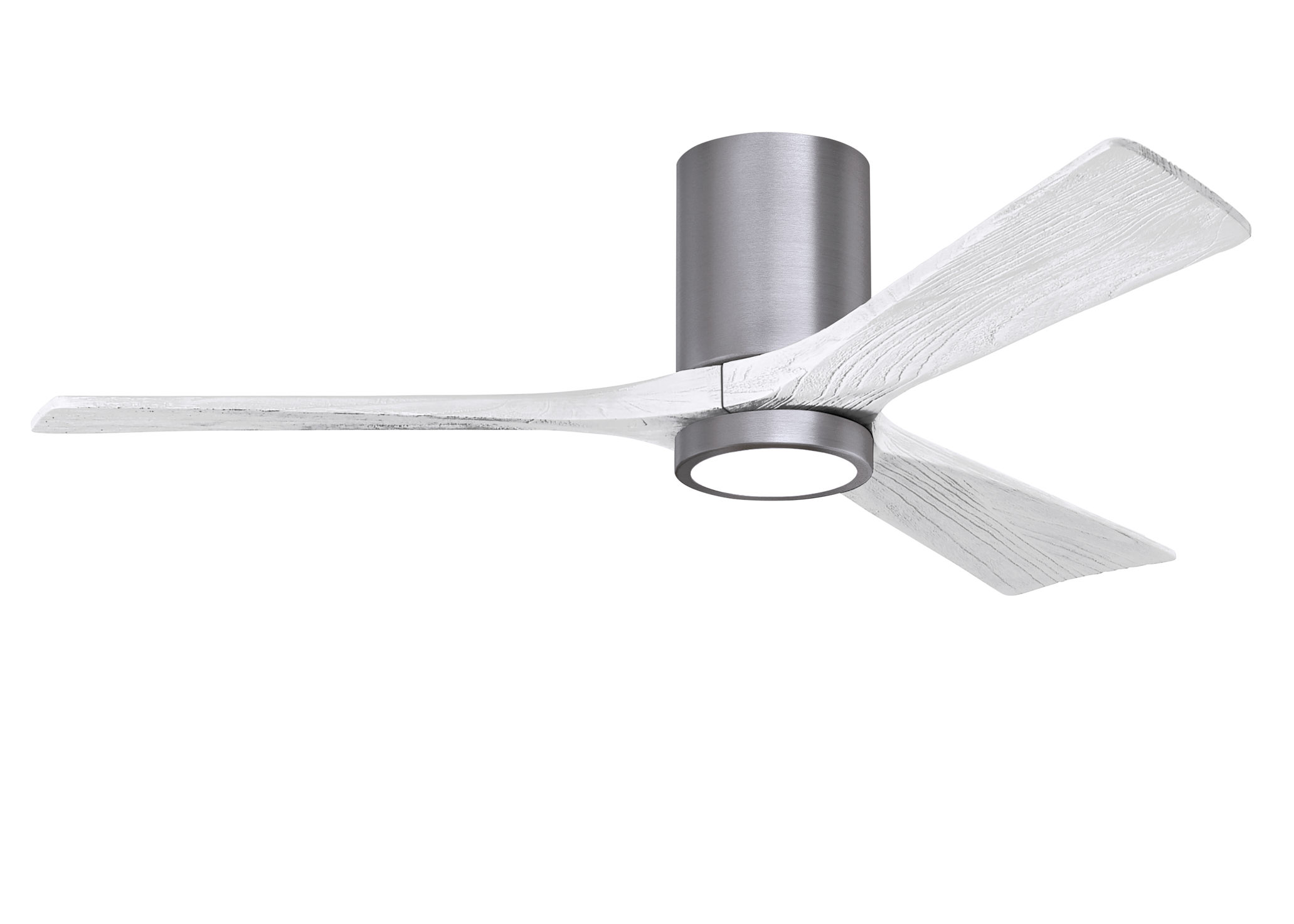 Irene-3HLK 6-speed ceiling fan in brushed pewter finish with 52