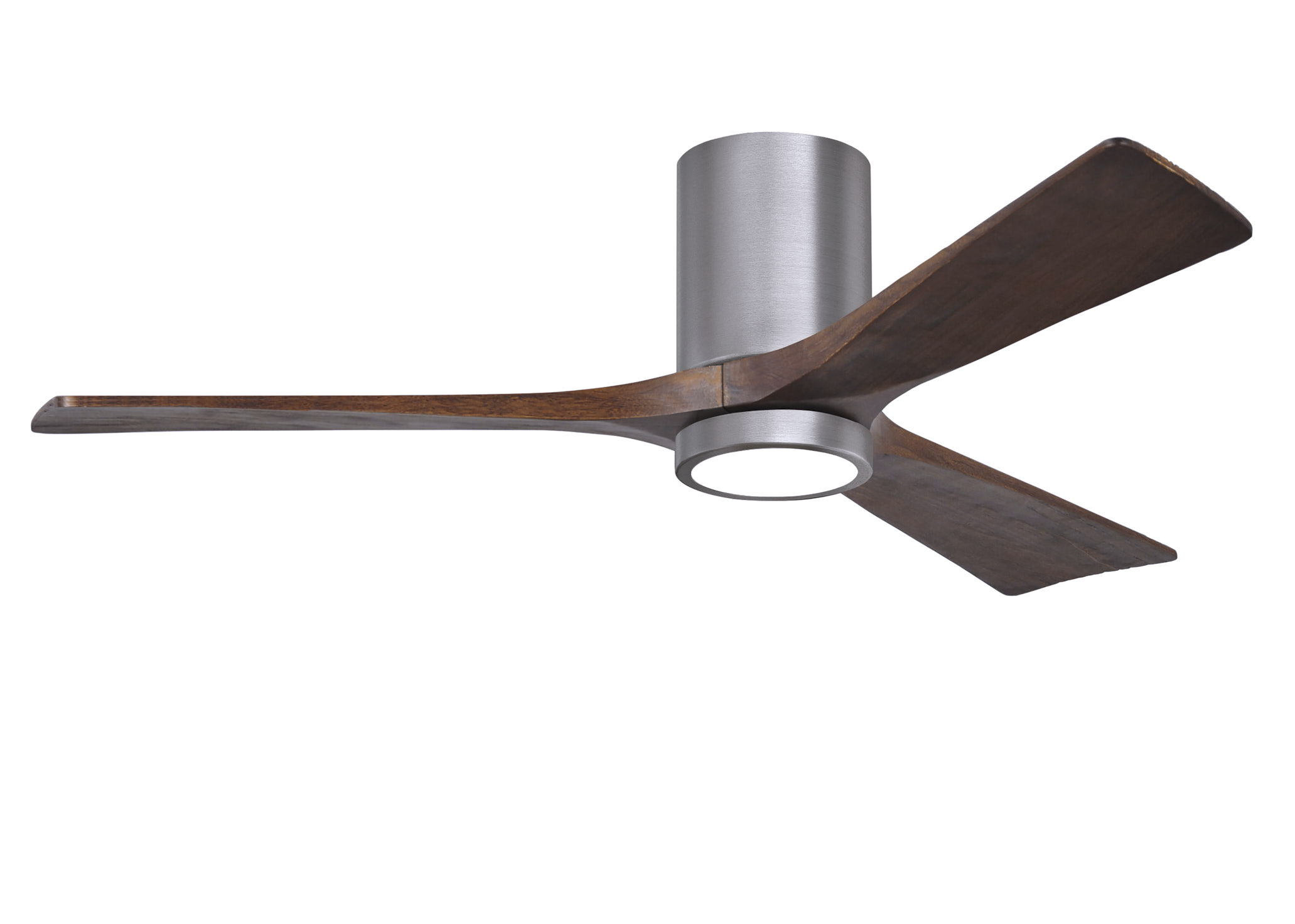 Irene-3HLK 6-speed ceiling fan in brushed pewter finish with 52