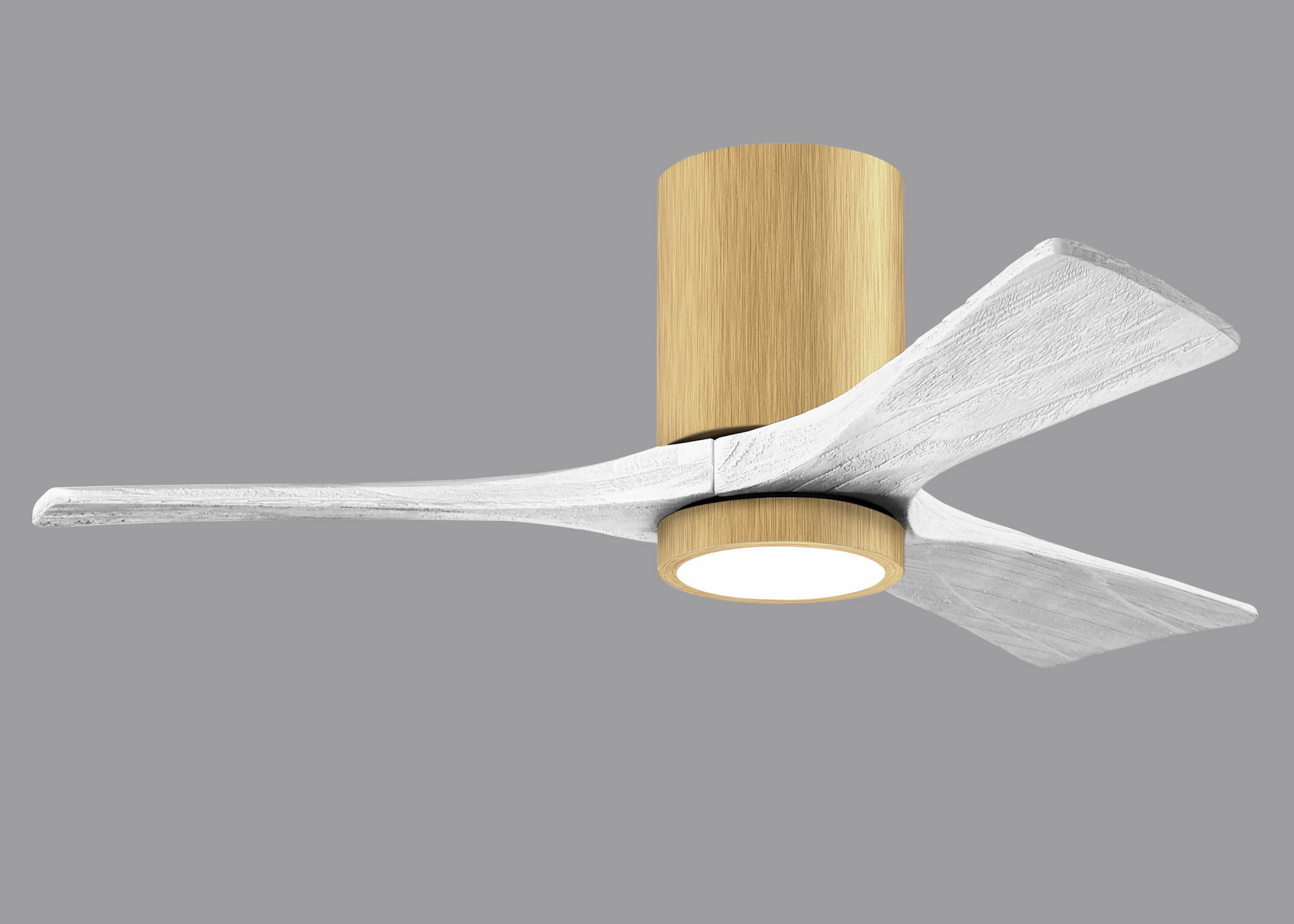 Irene-3HLK 6-speed ceiling fan in light maple finish with 42