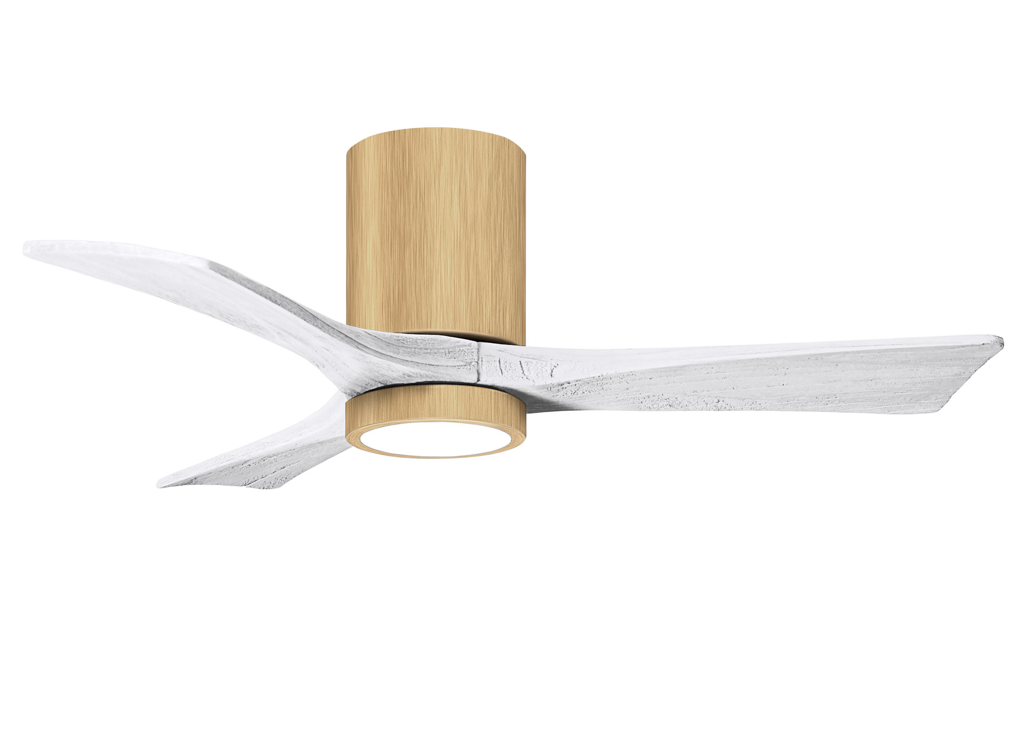 Irene-3HLK 6-speed ceiling fan in light maple finish with 42