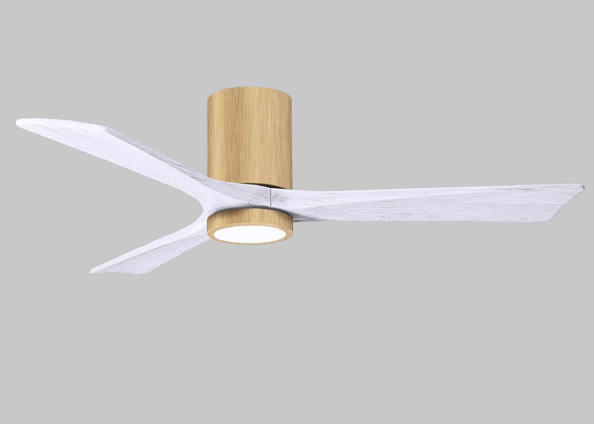 Irene-3HLK 6-speed ceiling fan in light maple finish with 52