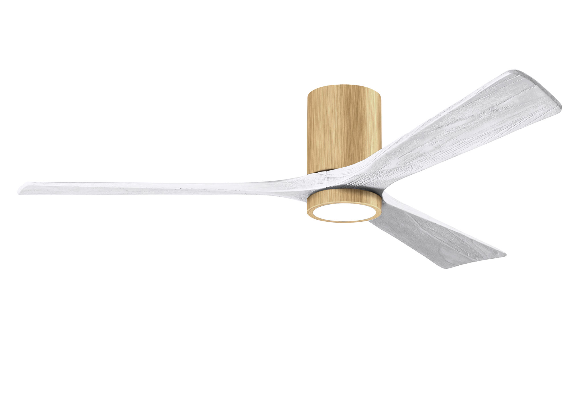 Irene-3HLK 6-speed ceiling fan in light maple finish with 60