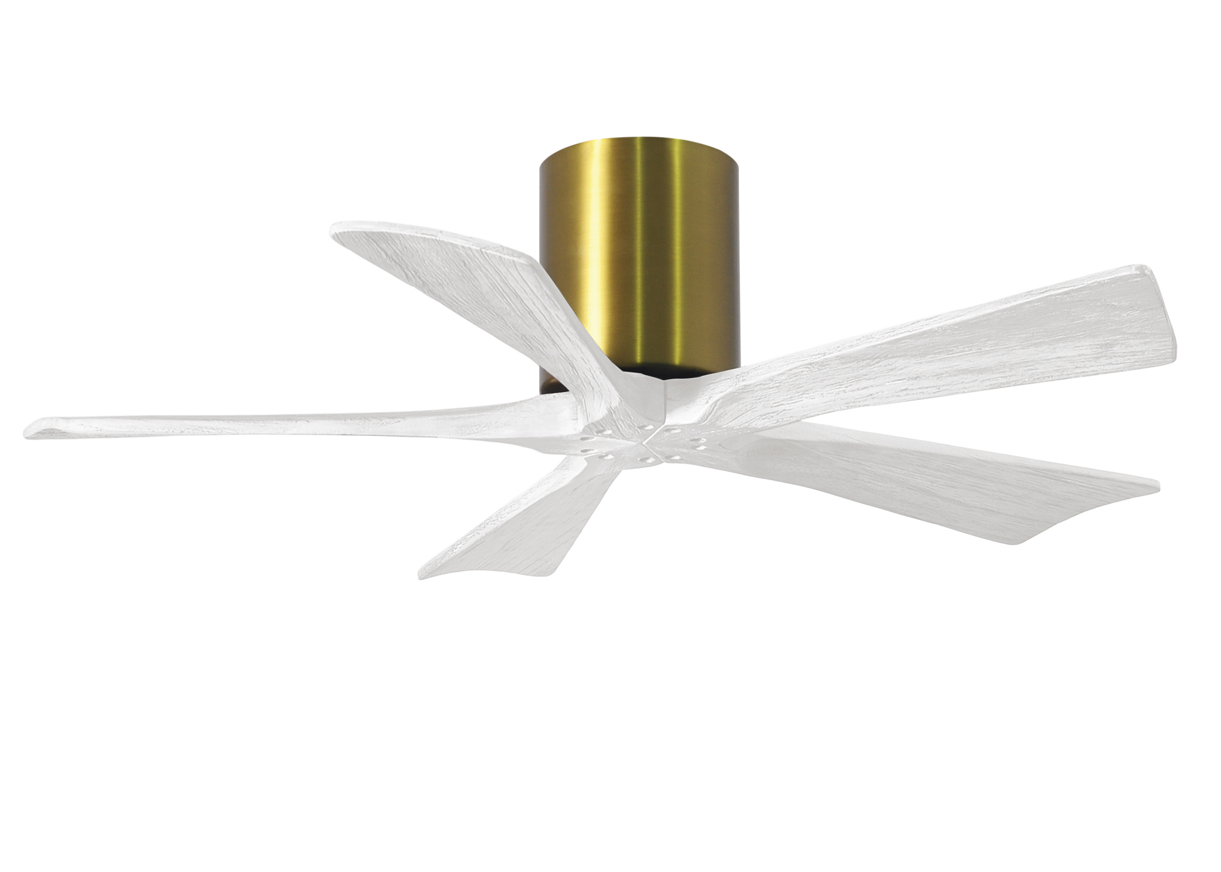 Irene-5H Ceiling Fan in Brushed Brass Finish with 42