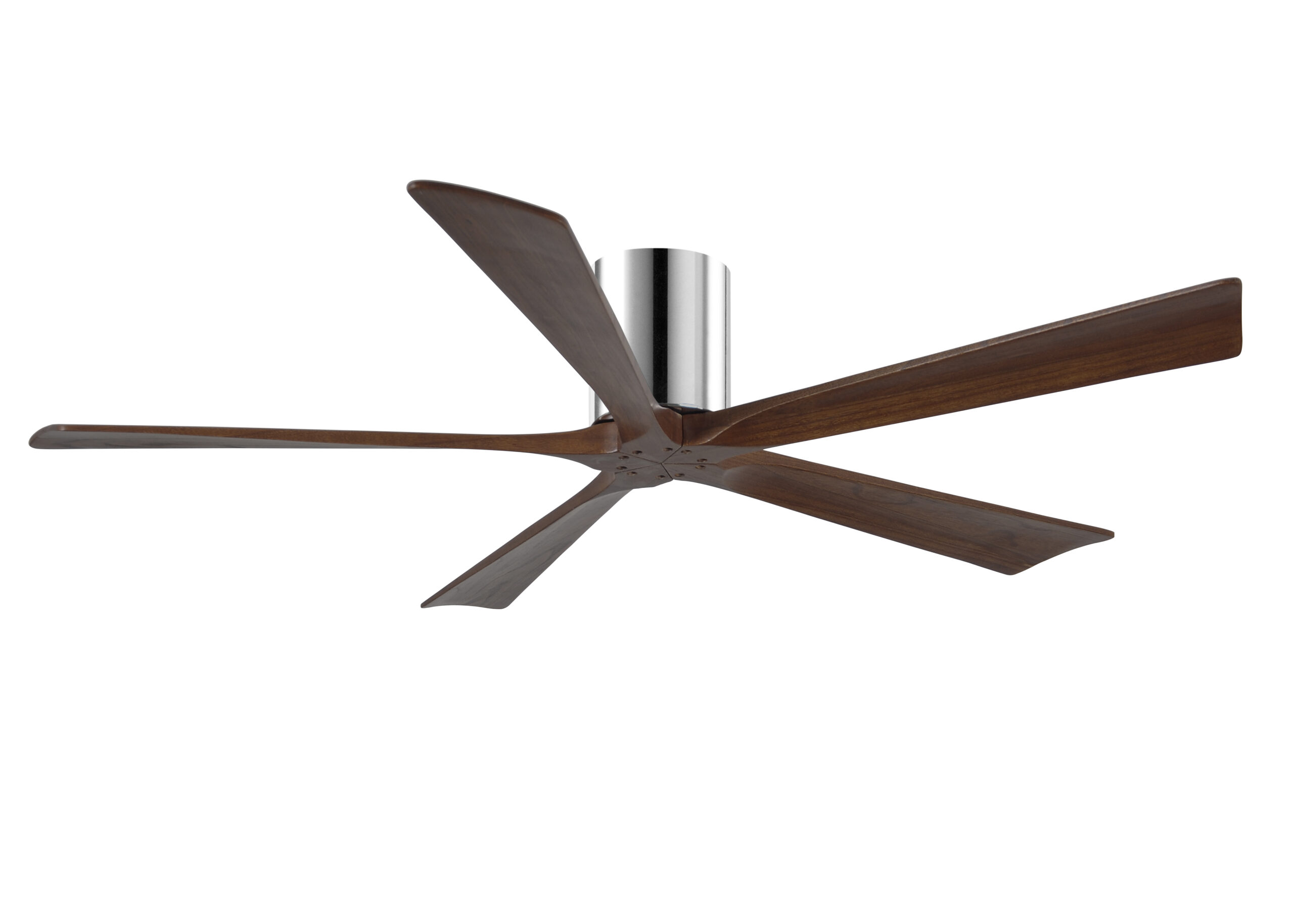 Irene-5H Ceiling Fan in Polished Chrome Finish with 60