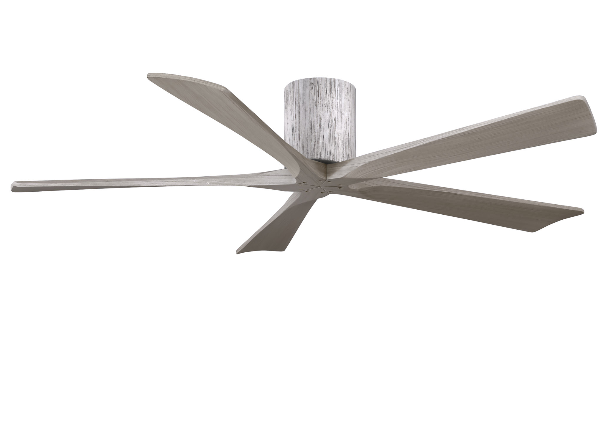 Irene-5H 6-speed ceiling fan in barn wood finish with 60