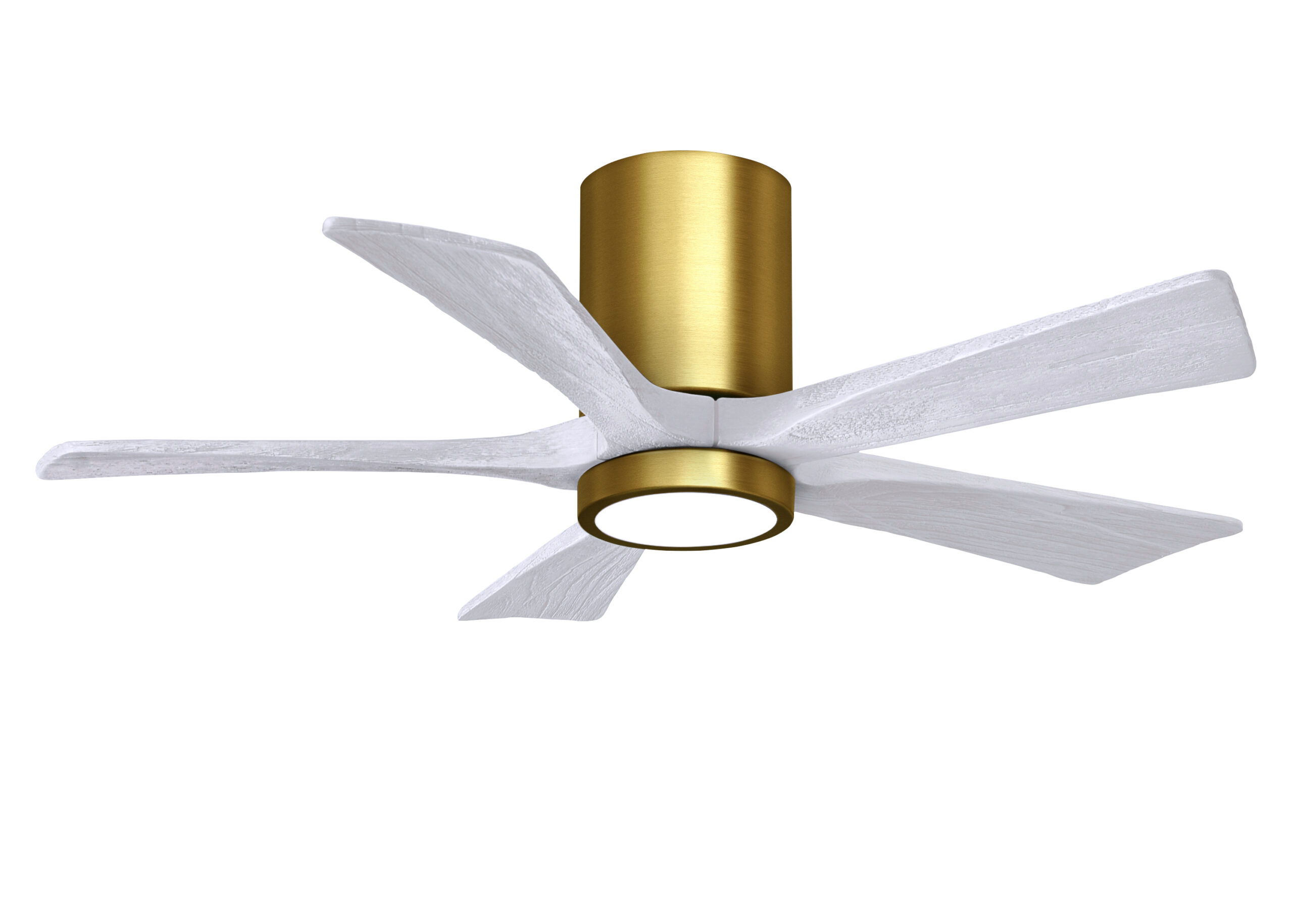 Irene-5HLK Ceiling Fan in Brushed Brass Finish with 42
