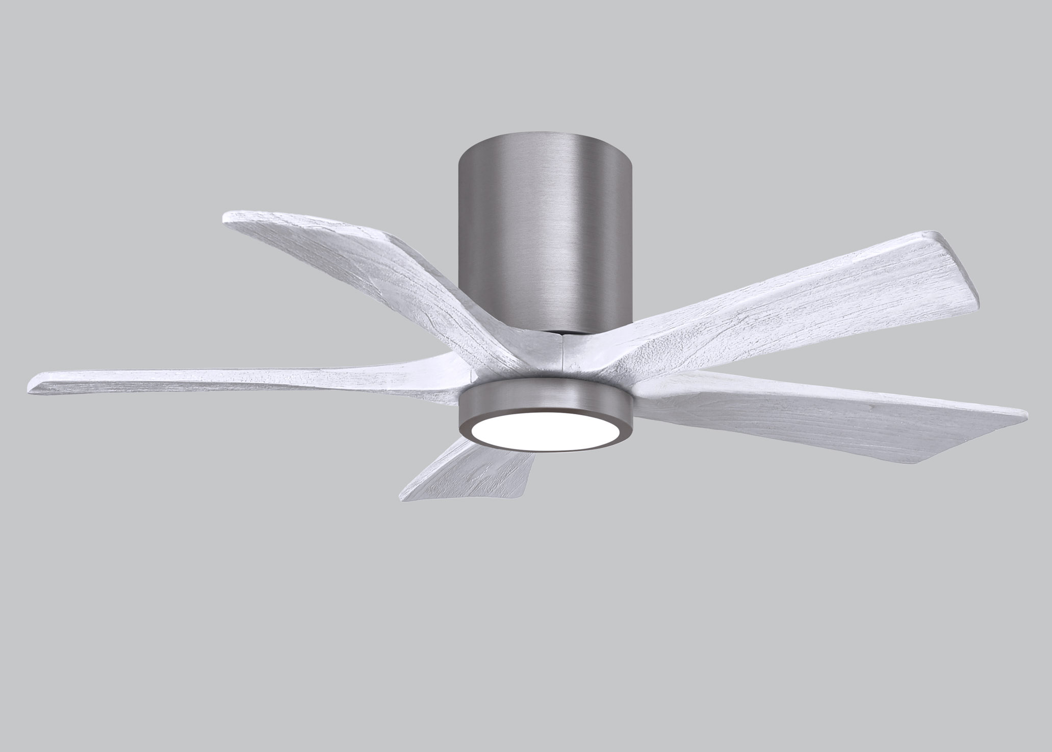 Irene-5HLK 6-speed ceiling fan in brushed pewter finish with 42