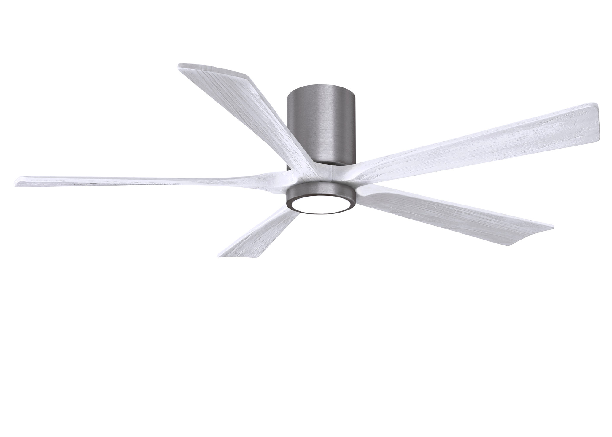 Irene-5HLK 6-speed ceiling fan in brushed pewter finish with 60