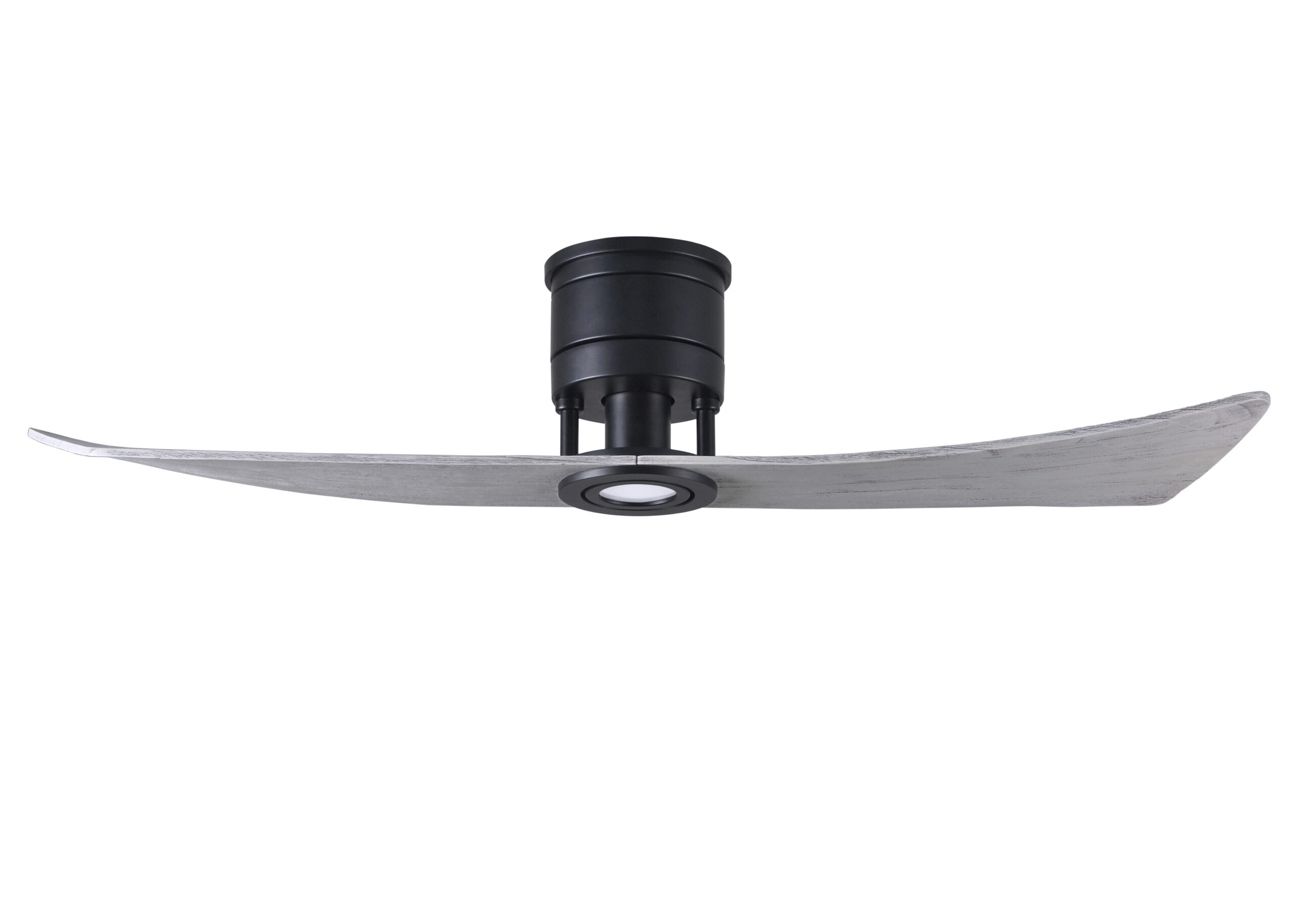 Lindsay 6-speed ceiling fan in Matte Black finish with 52